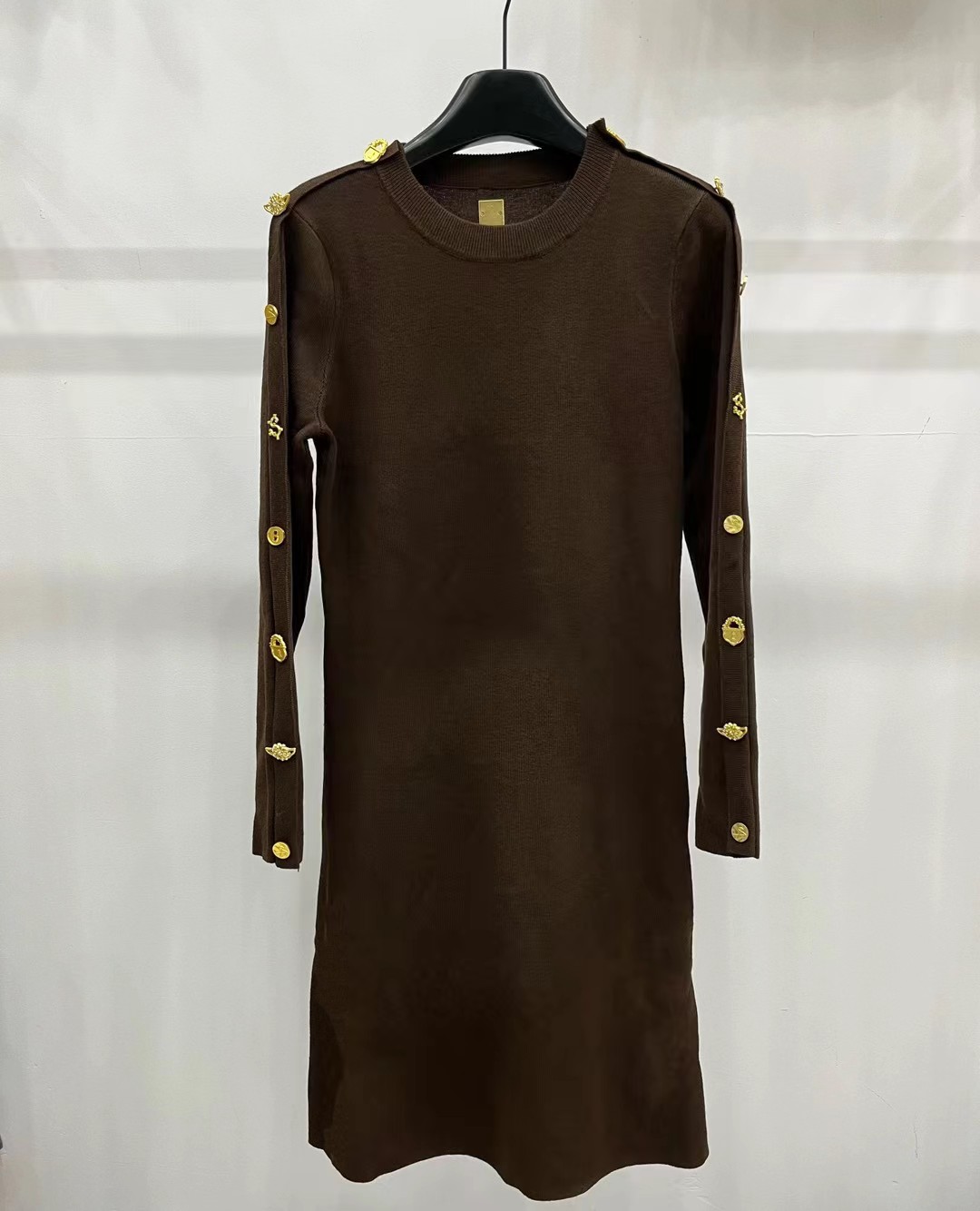 S Fashion Women's Long Sleeve Dress