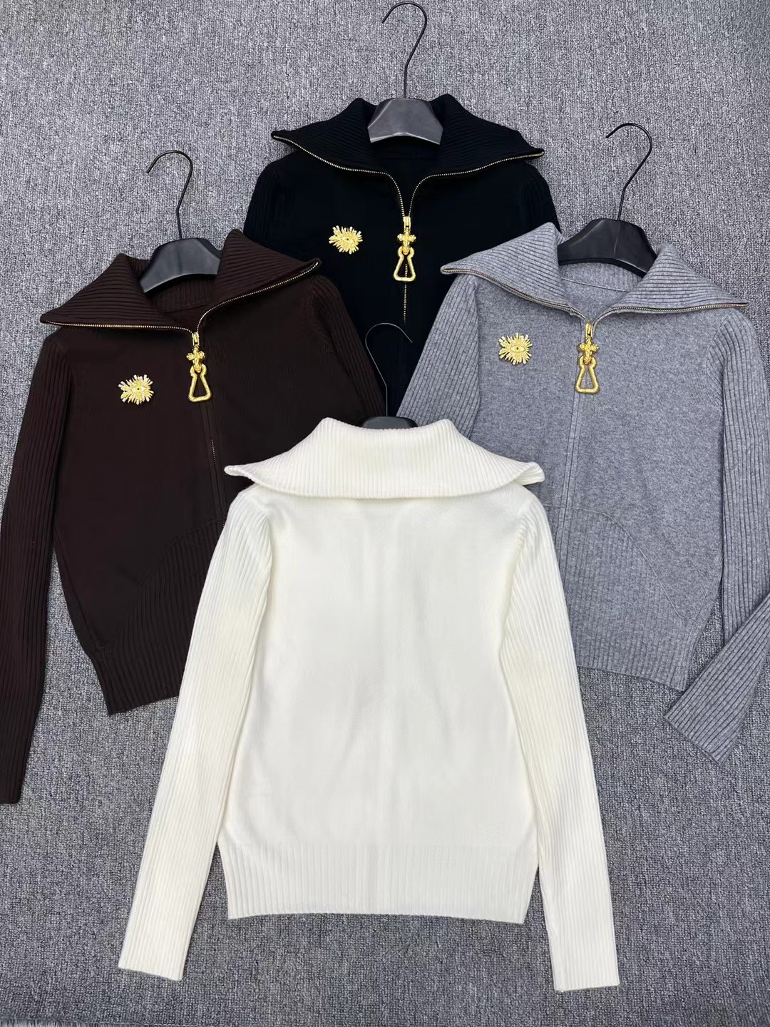 S Fashion Women's Zipper Long Sleeve Coat