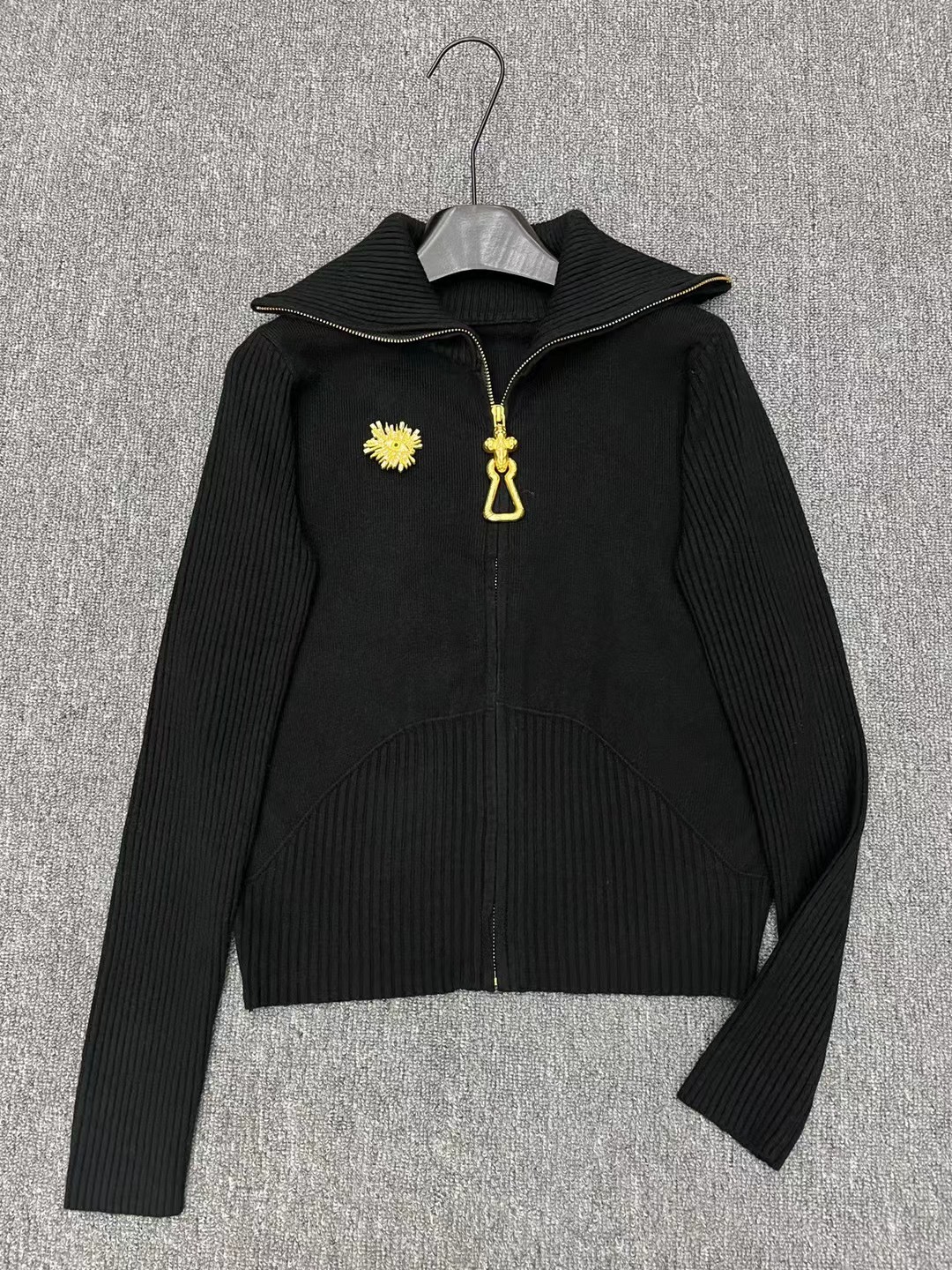 S Fashion Women's Zipper Long Sleeve Coat