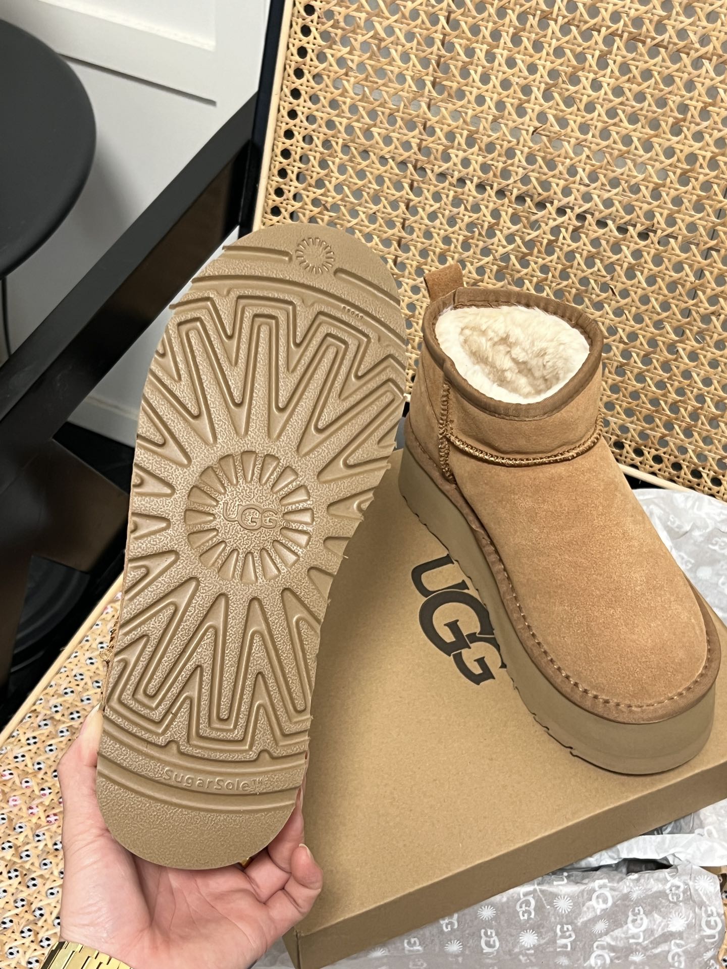 UG* Design Snow Boots 5cm bottom