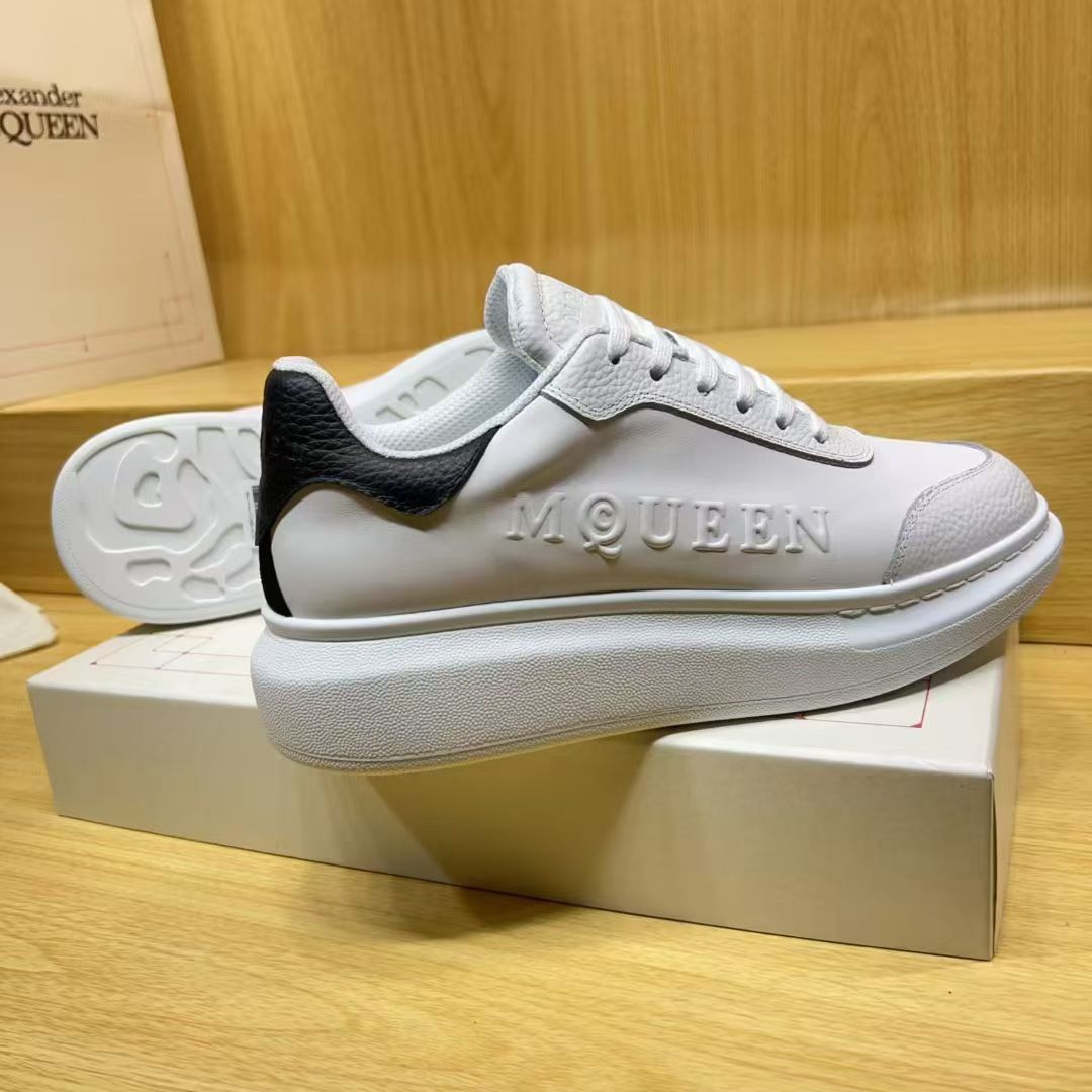 A Casual sports white sneakers