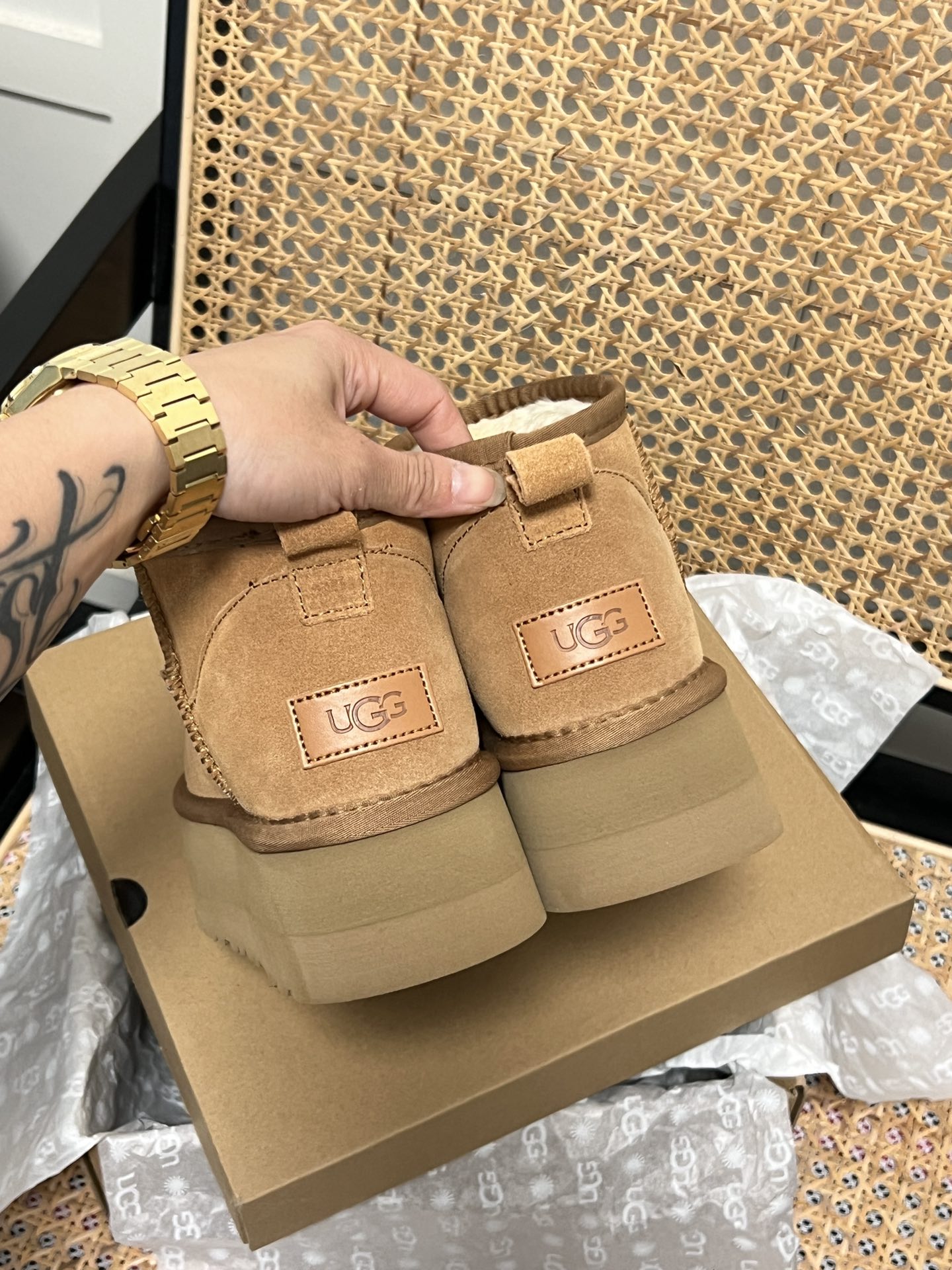 UG* Design Snow Boots 5cm bottom