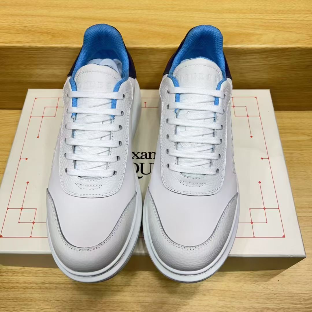 A Casual sports white sneakers