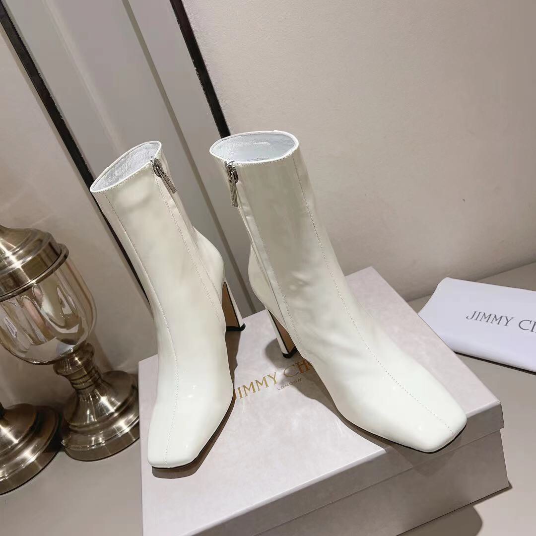 J design square toe thick heel ankle boots