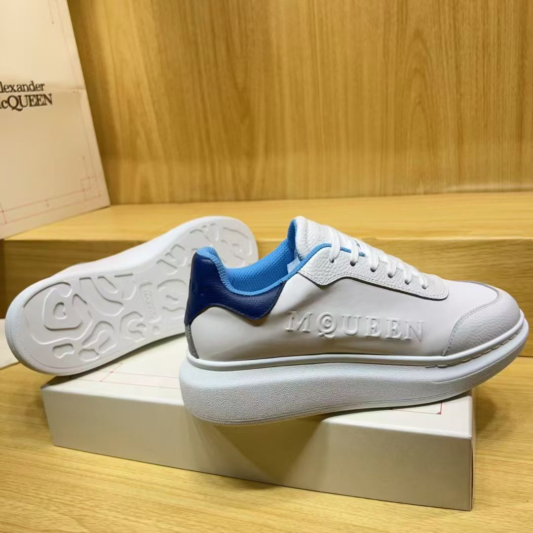 A Casual sports white sneakers