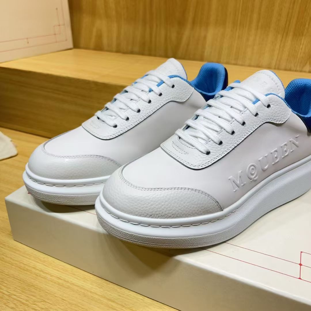 A Casual sports white sneakers