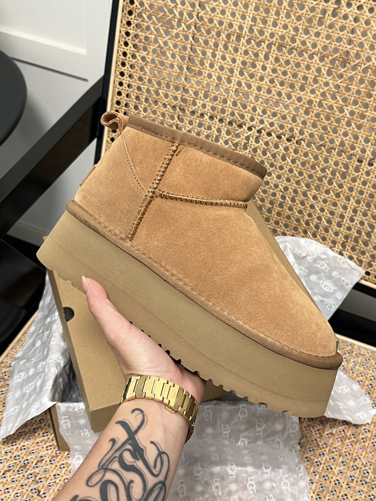 UG* Design Snow Boots 5cm bottom