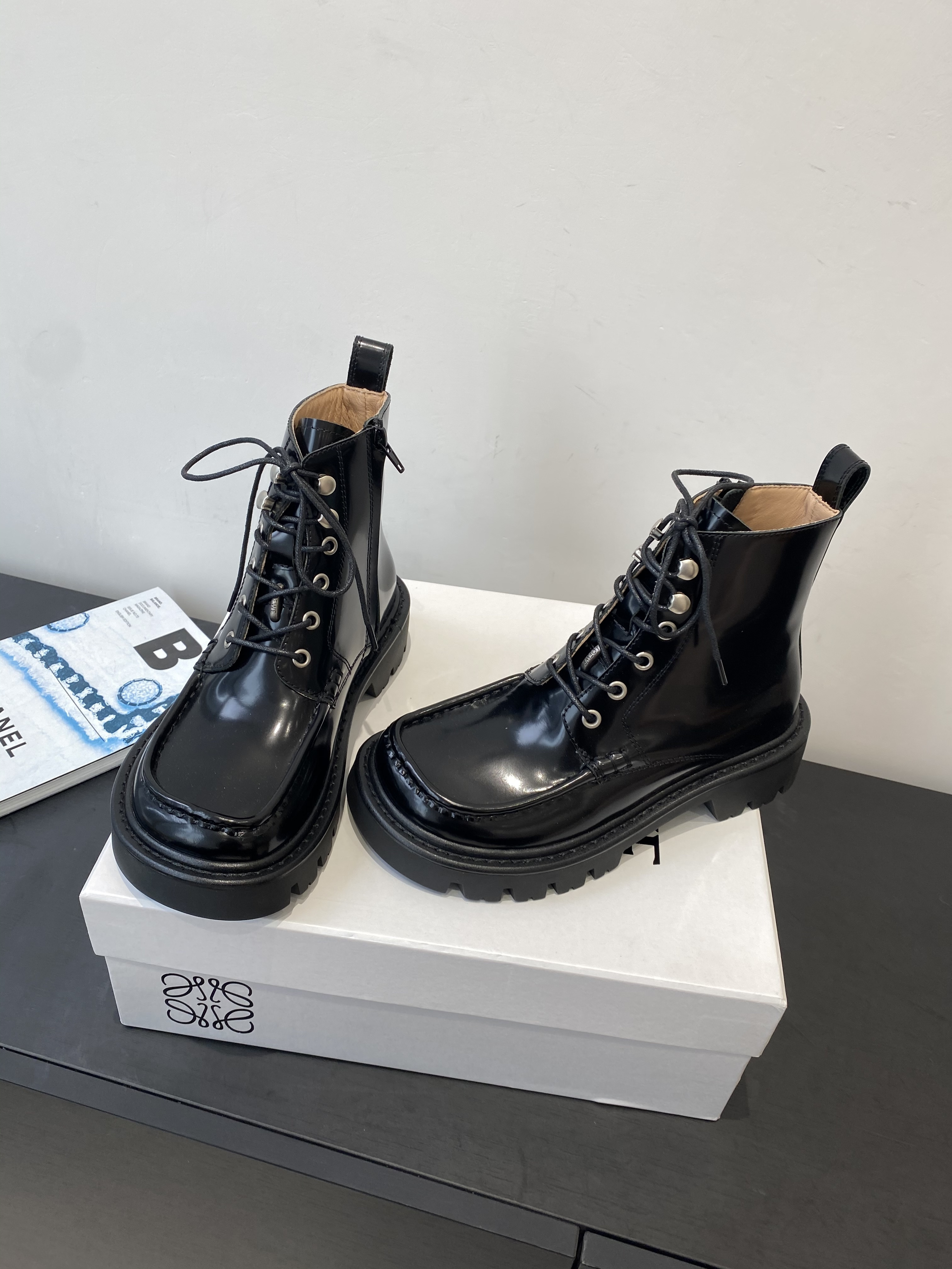 L design 25ss autumn and winter new Martin boots