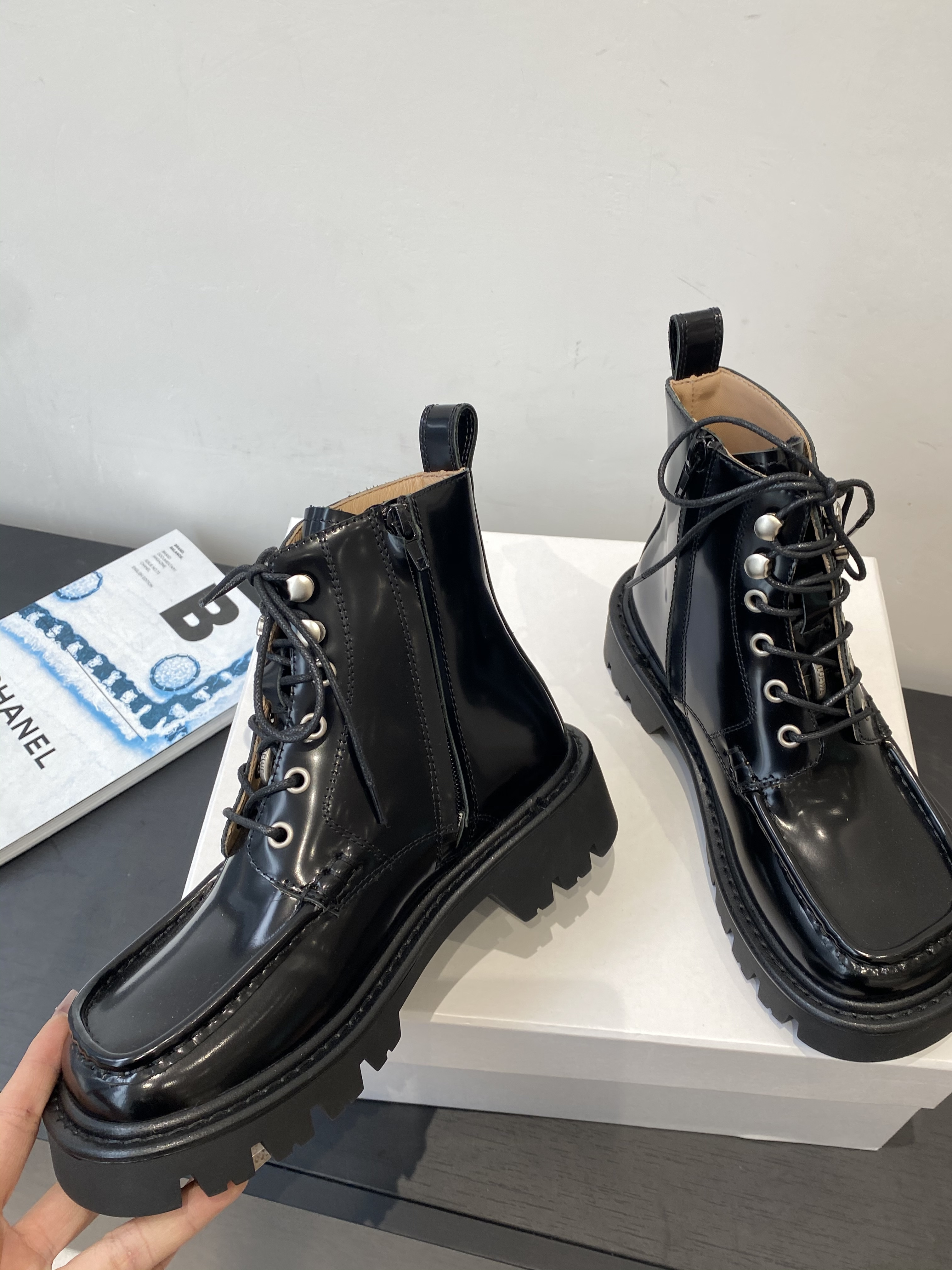 L design 25ss autumn and winter new Martin boots