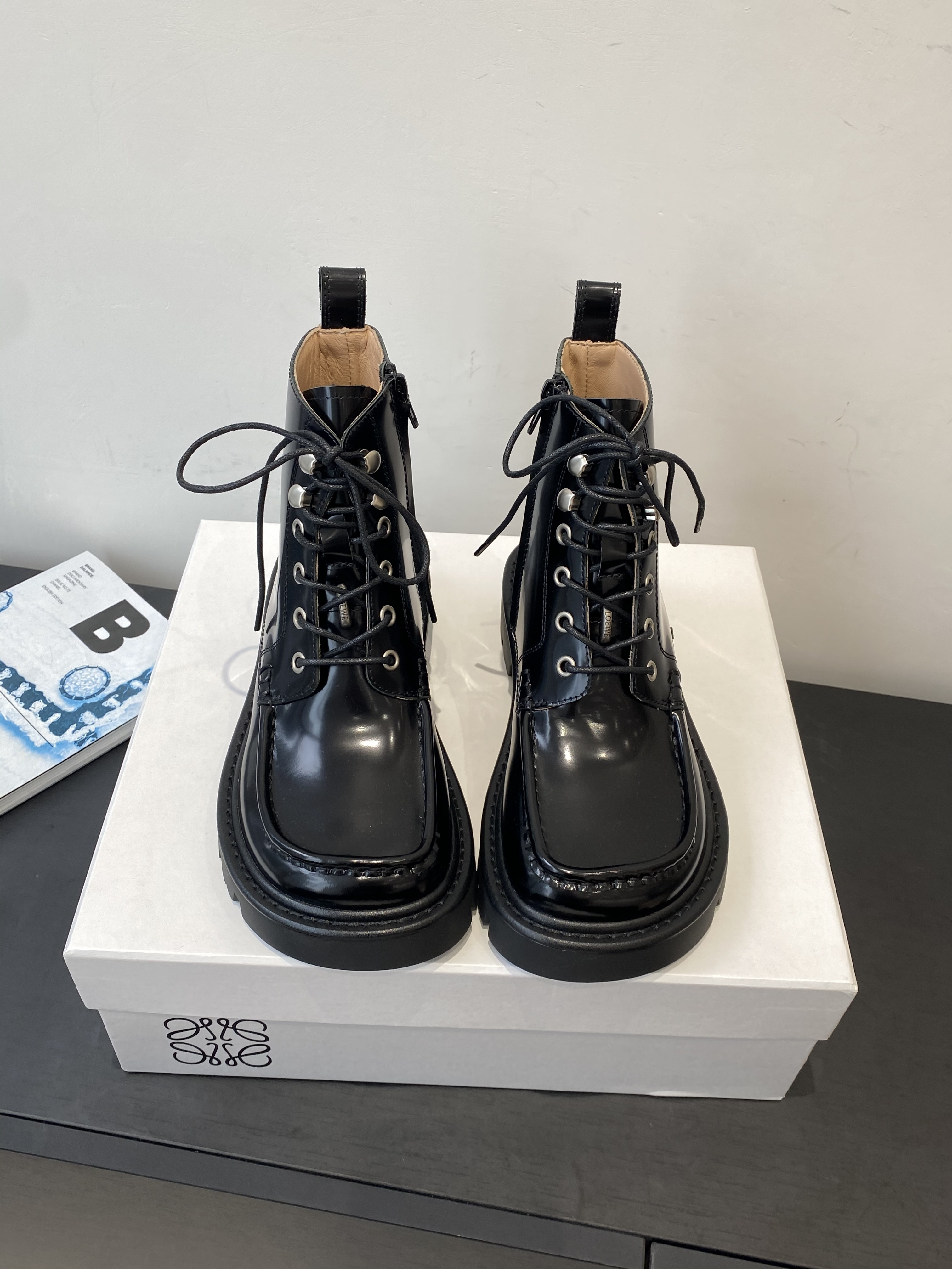 L design 25ss autumn and winter new Martin boots