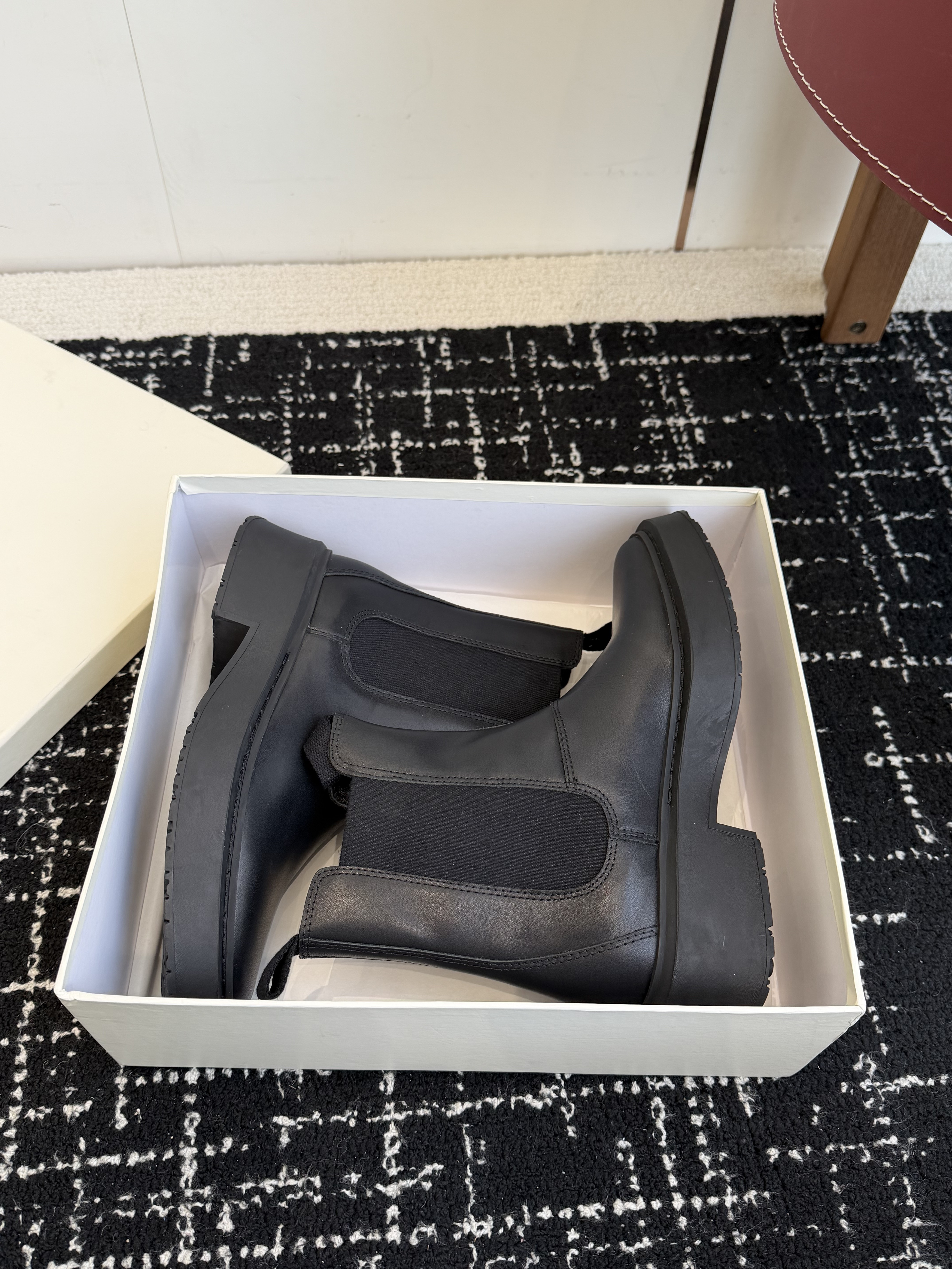 I design classic Chelsea boots