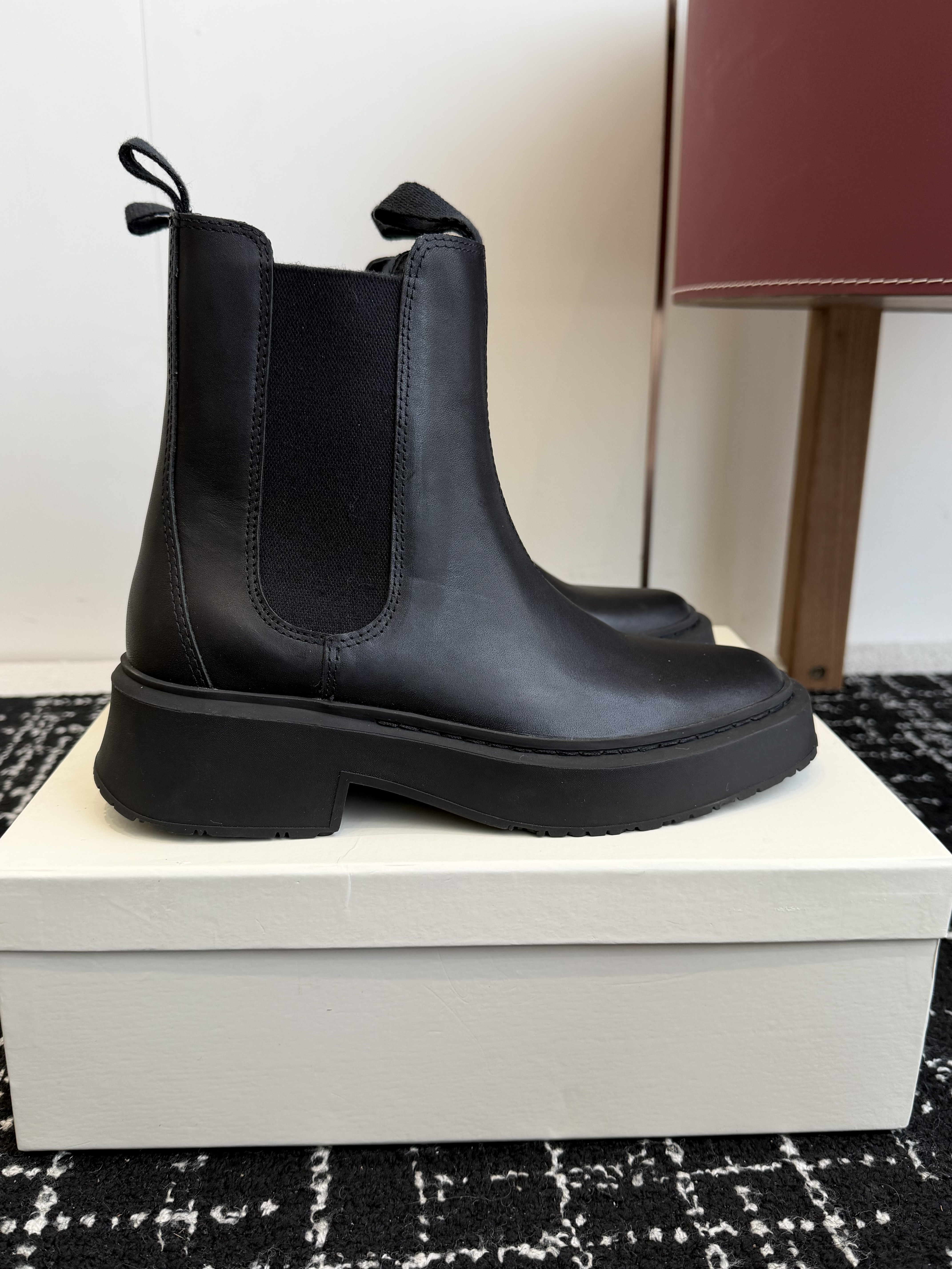 I design classic Chelsea boots