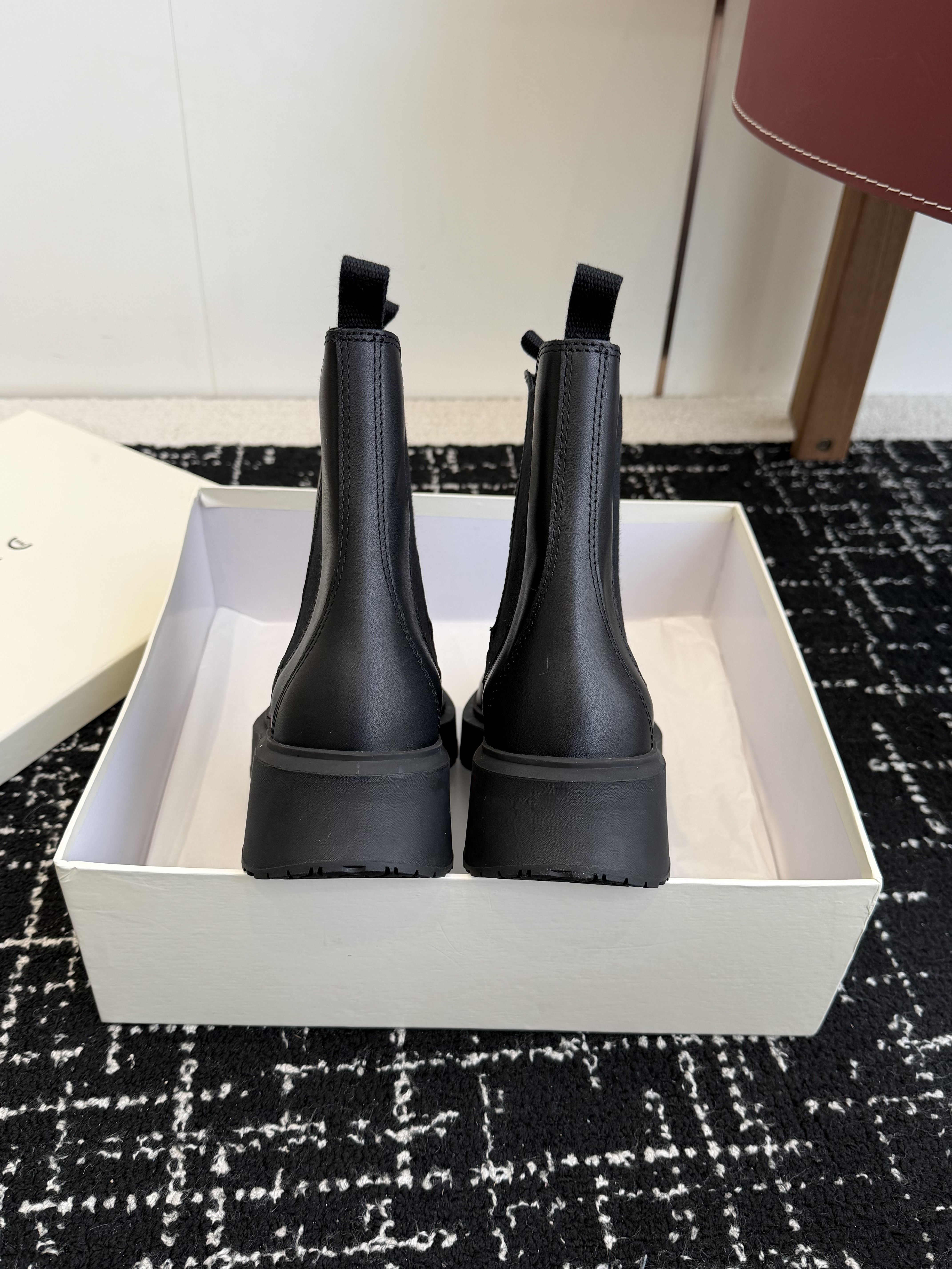 I design classic Chelsea boots