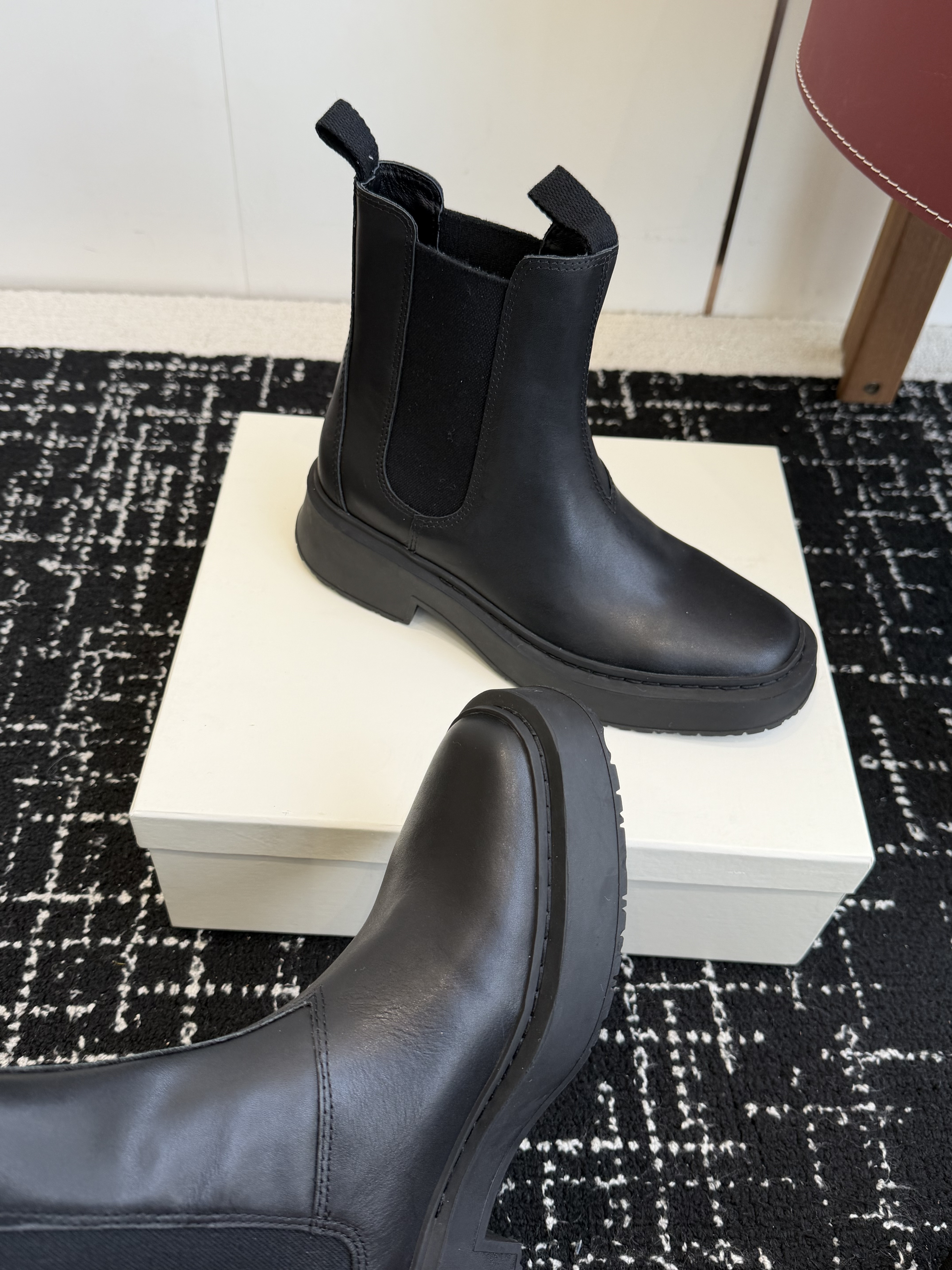 I design classic Chelsea boots