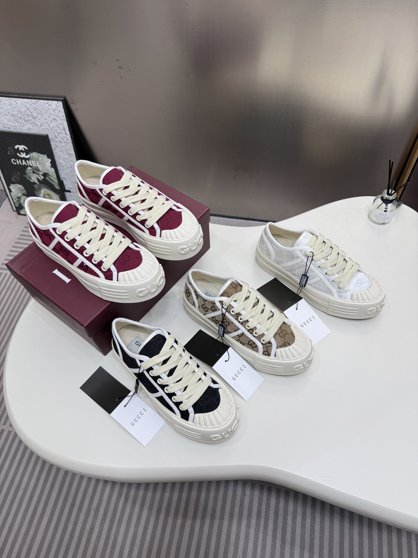 G  lido  Thick-soled woven casual shoes