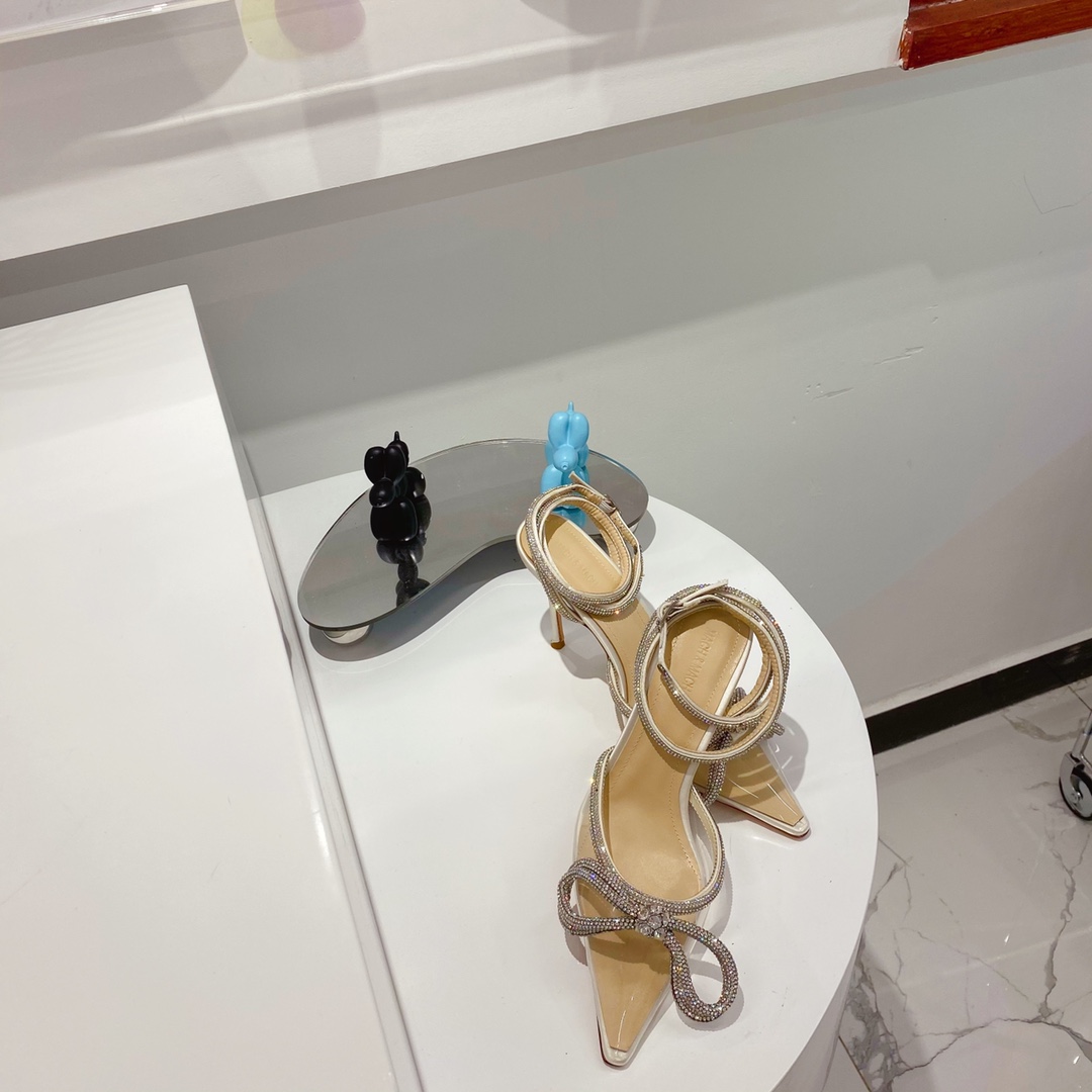 𝙈𝘼𝘾𝙃 Design Rhinestone Bow Sandals