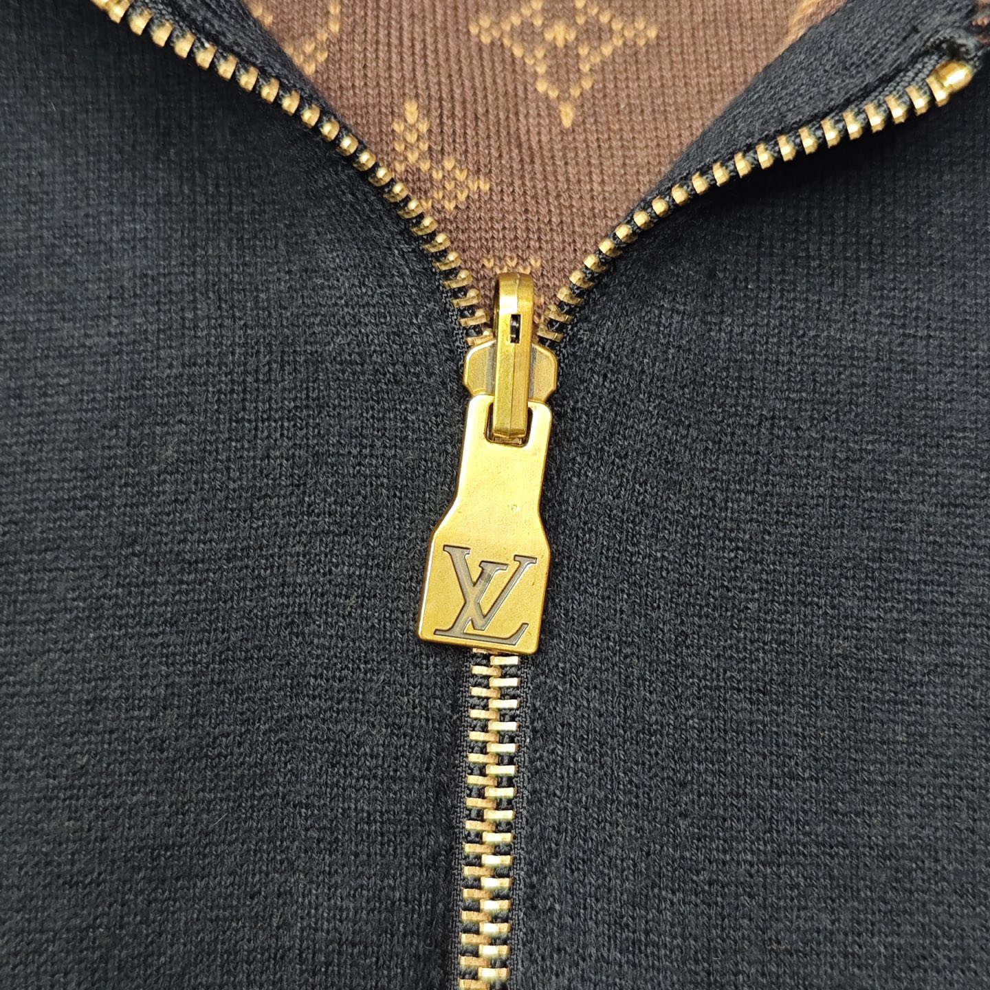 L fashion high-end women's double-sided hooded zipper cardigan jacket