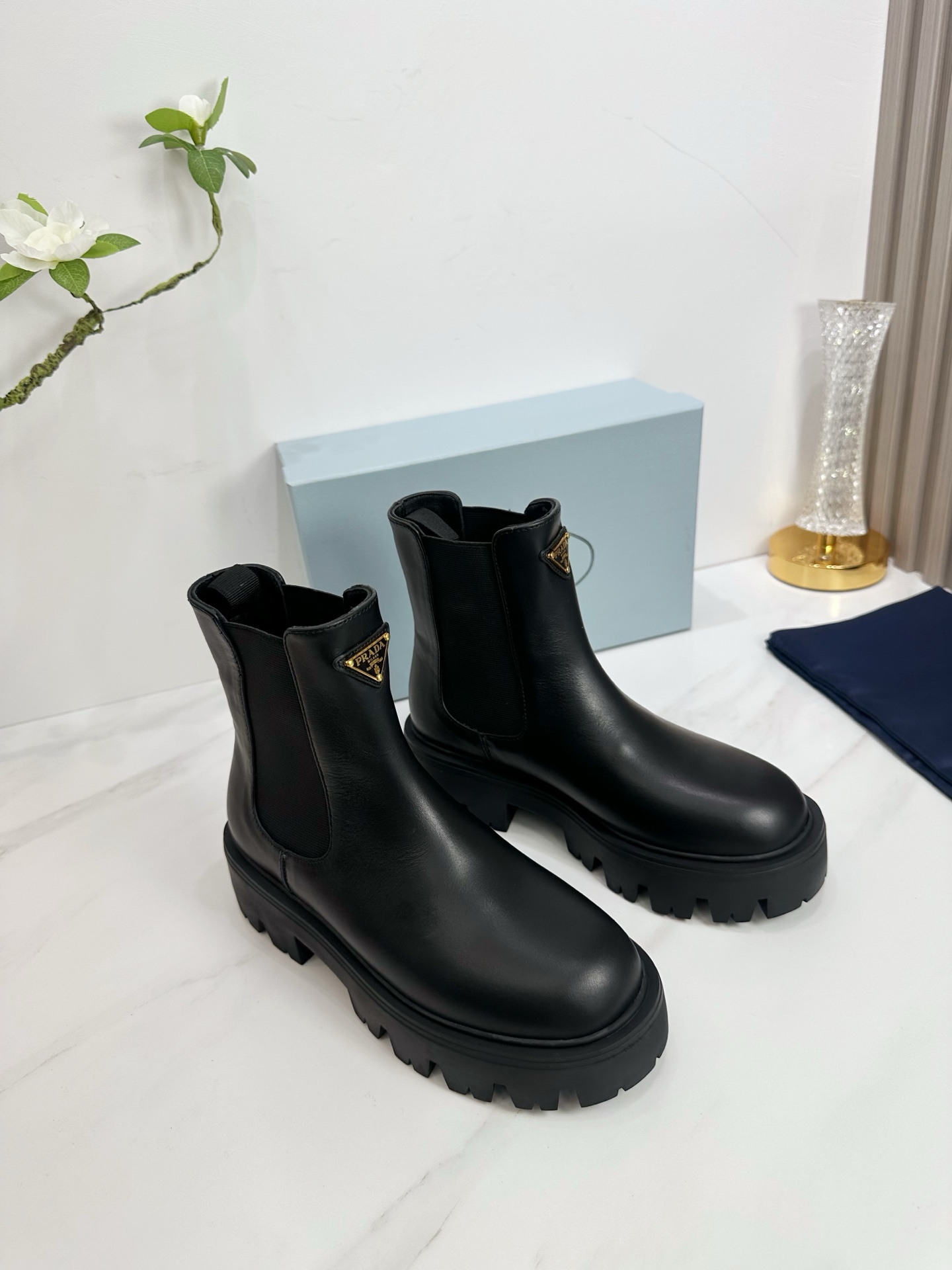 Pra Design Boots Genuine Cowhide