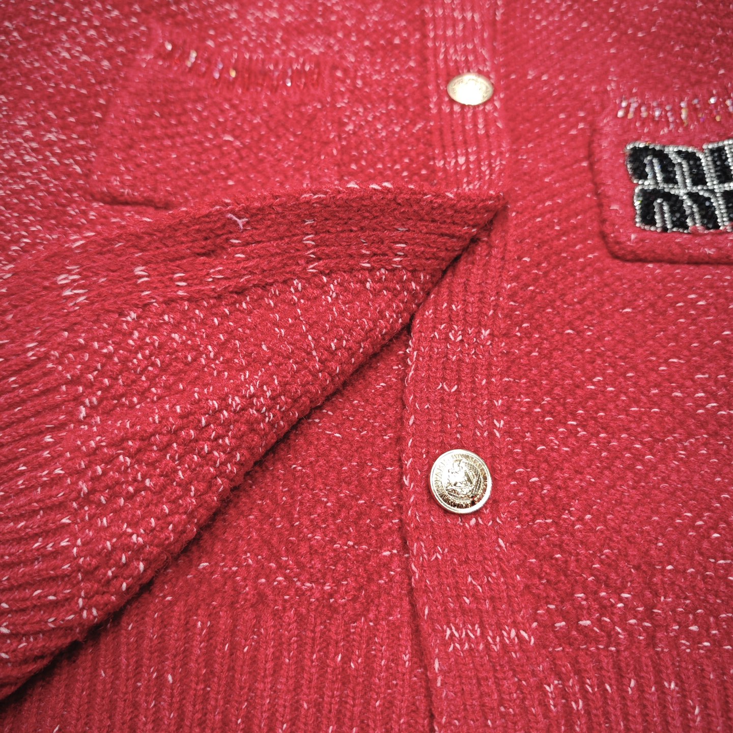 M Fashion High end Women's Wool Cardigan