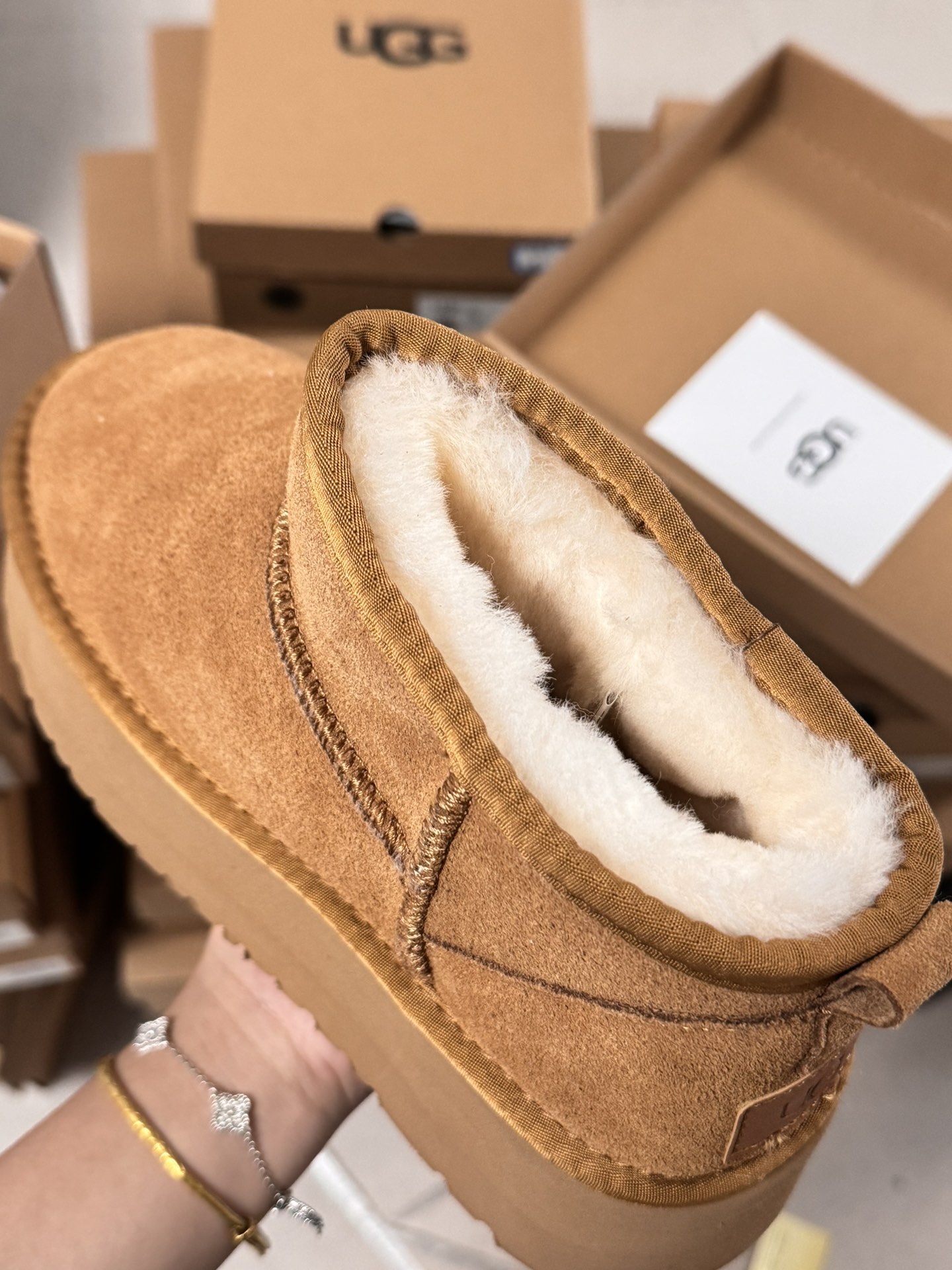 UG design Mini Boots 3cm sole