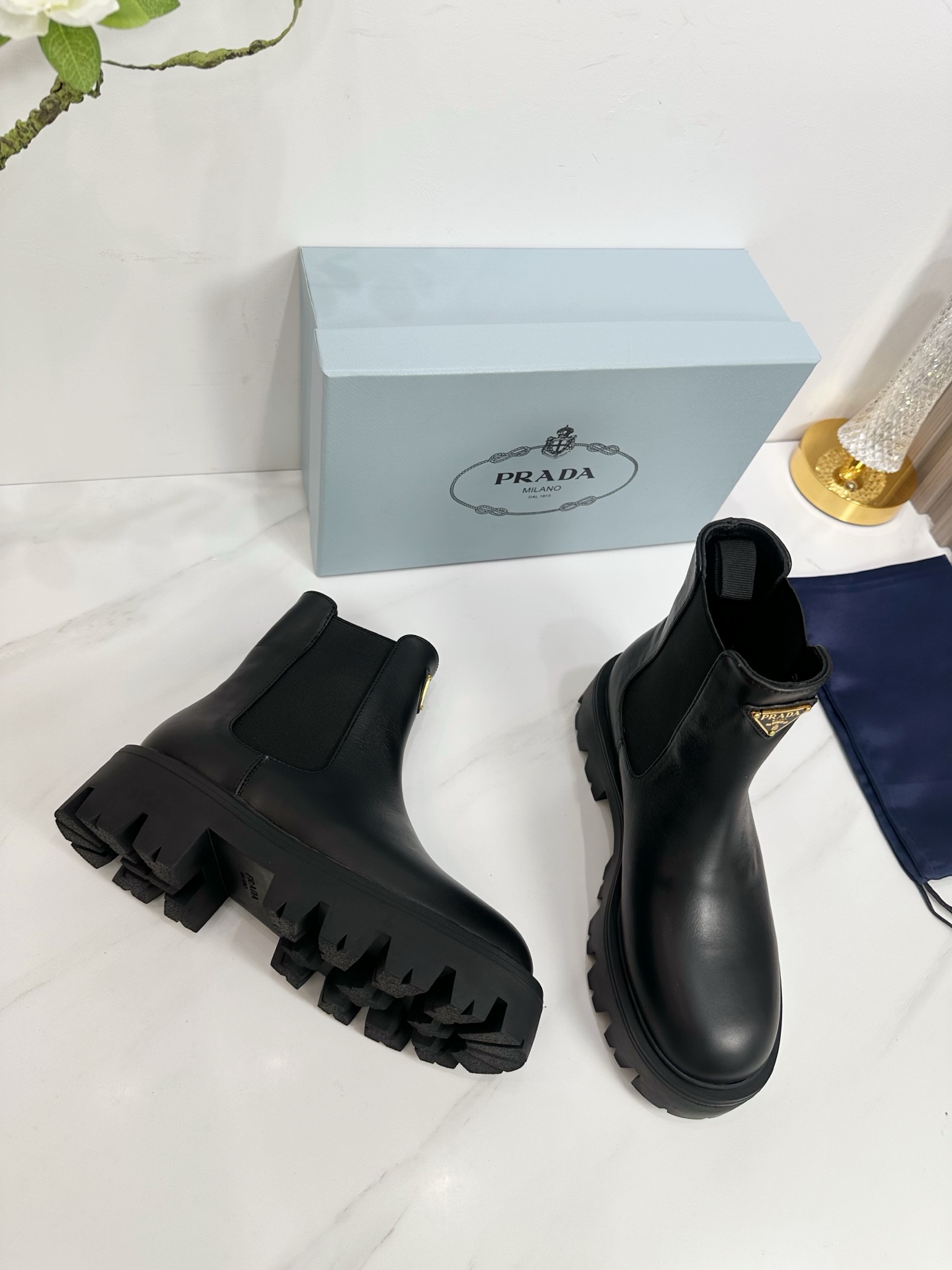 Pra Design Boots Genuine Cowhide