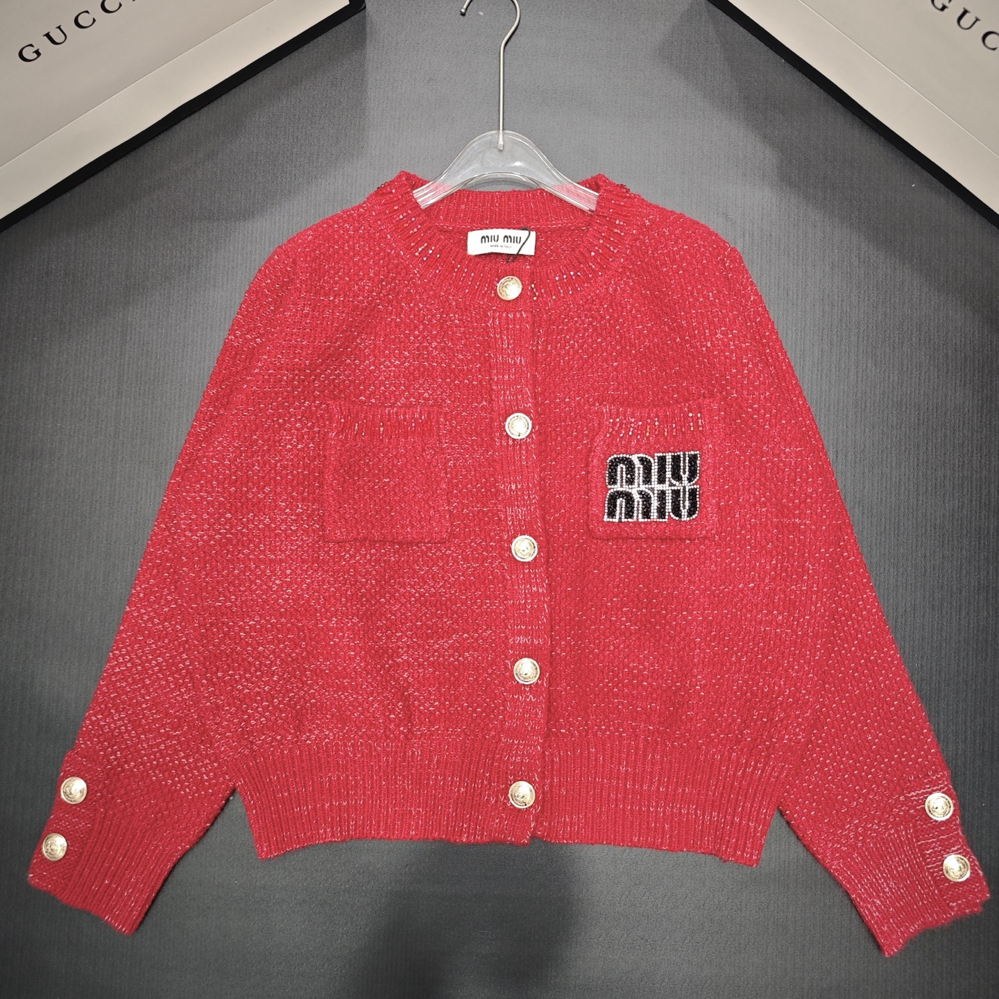 M Fashion High end Women's Wool Cardigan