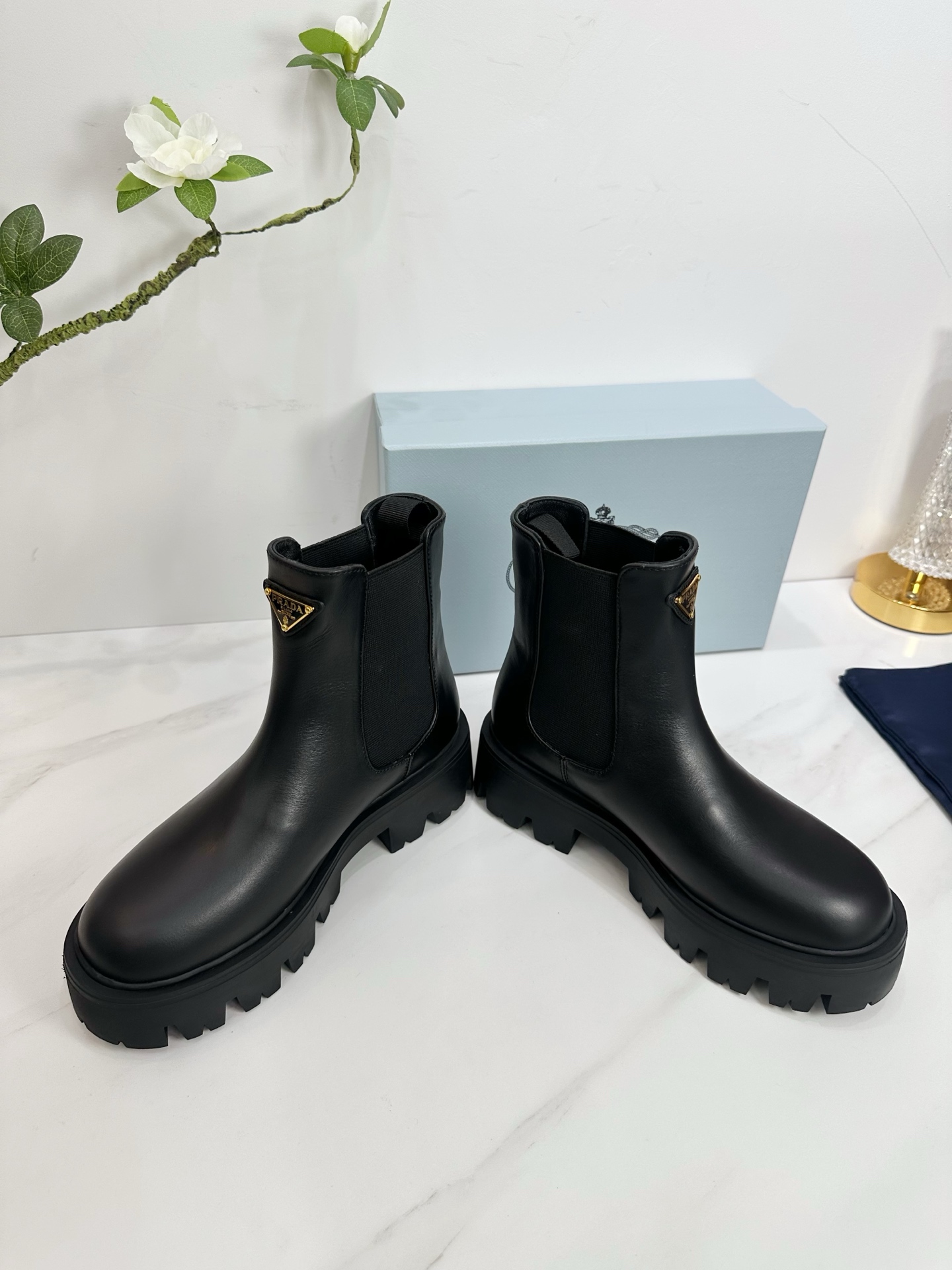 Pra Design Boots Genuine Cowhide