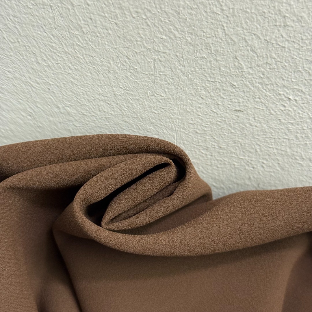 S Tassel lapel long-sleeved shirt