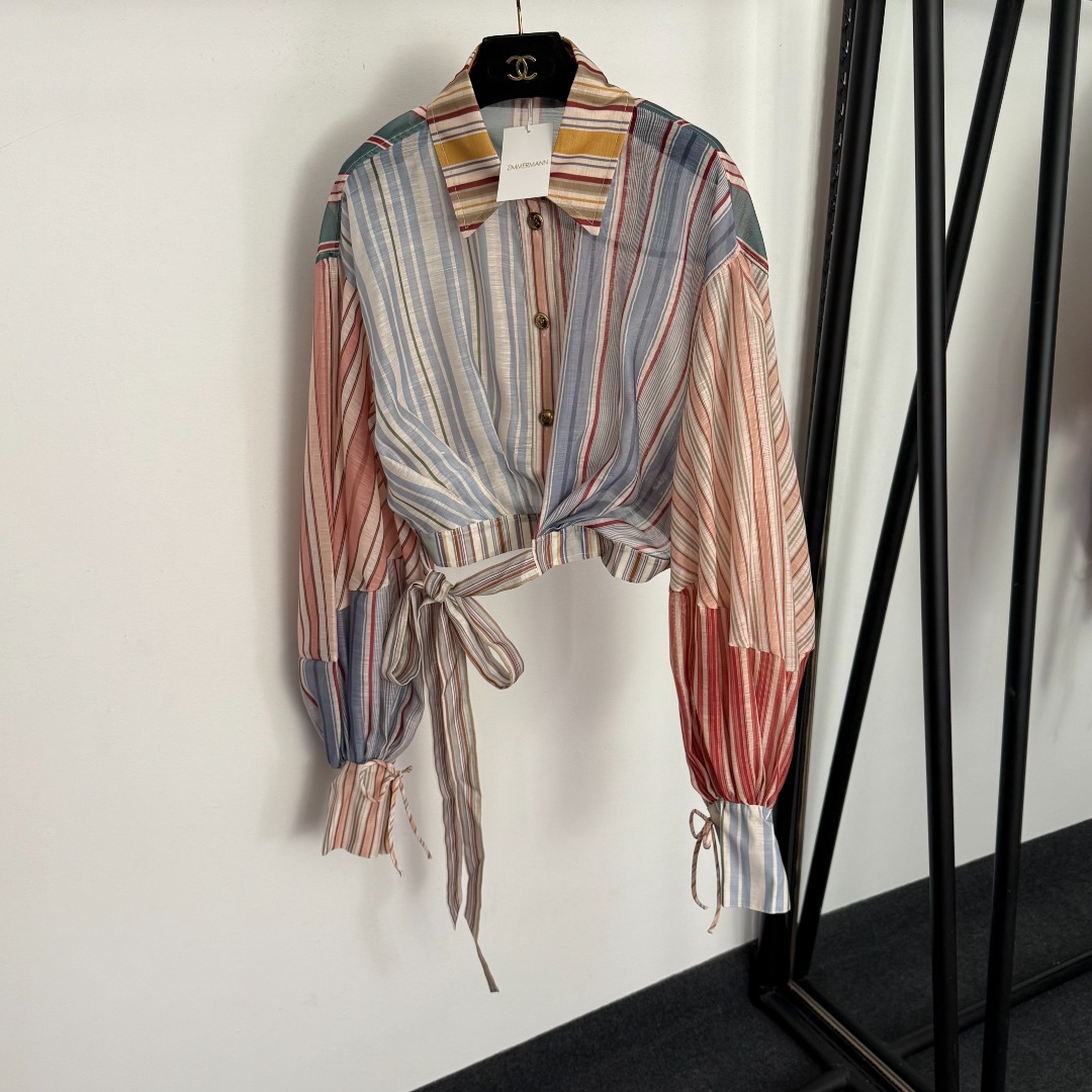 Z Waist up lantern long sleeved shirt