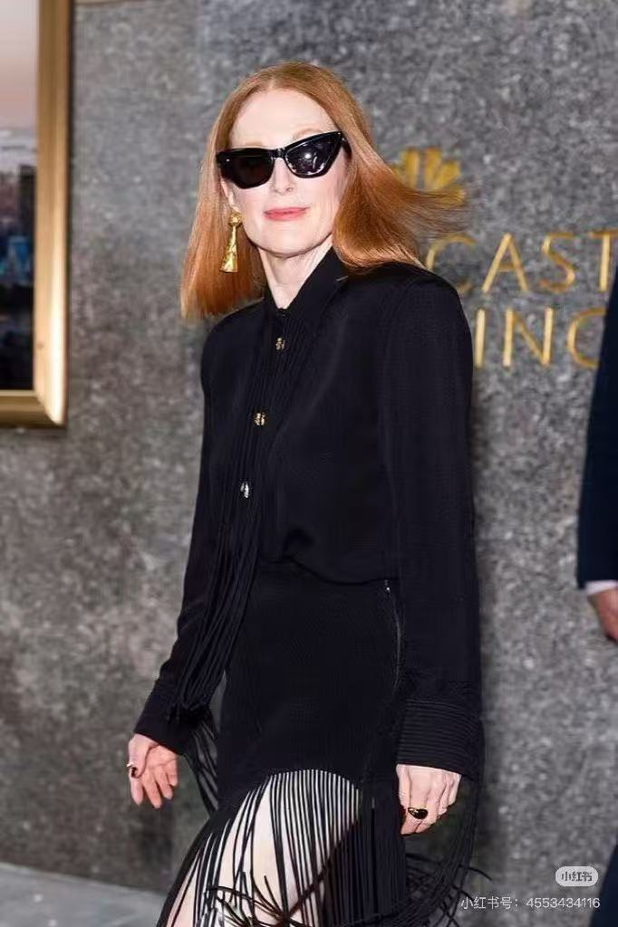 S Tassel lapel long-sleeved shirt