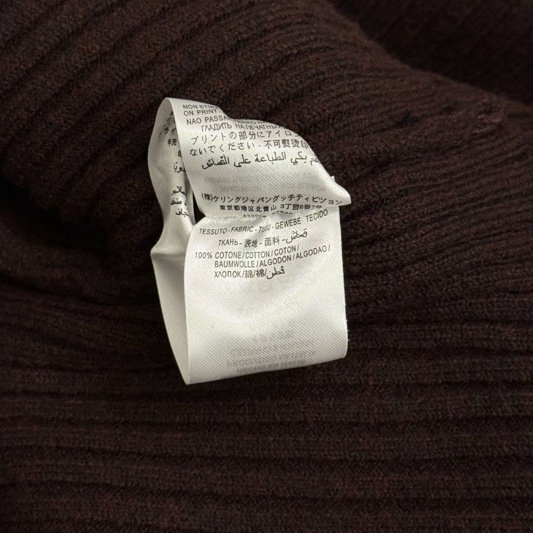 S Long sleeved pullover knitted sweater