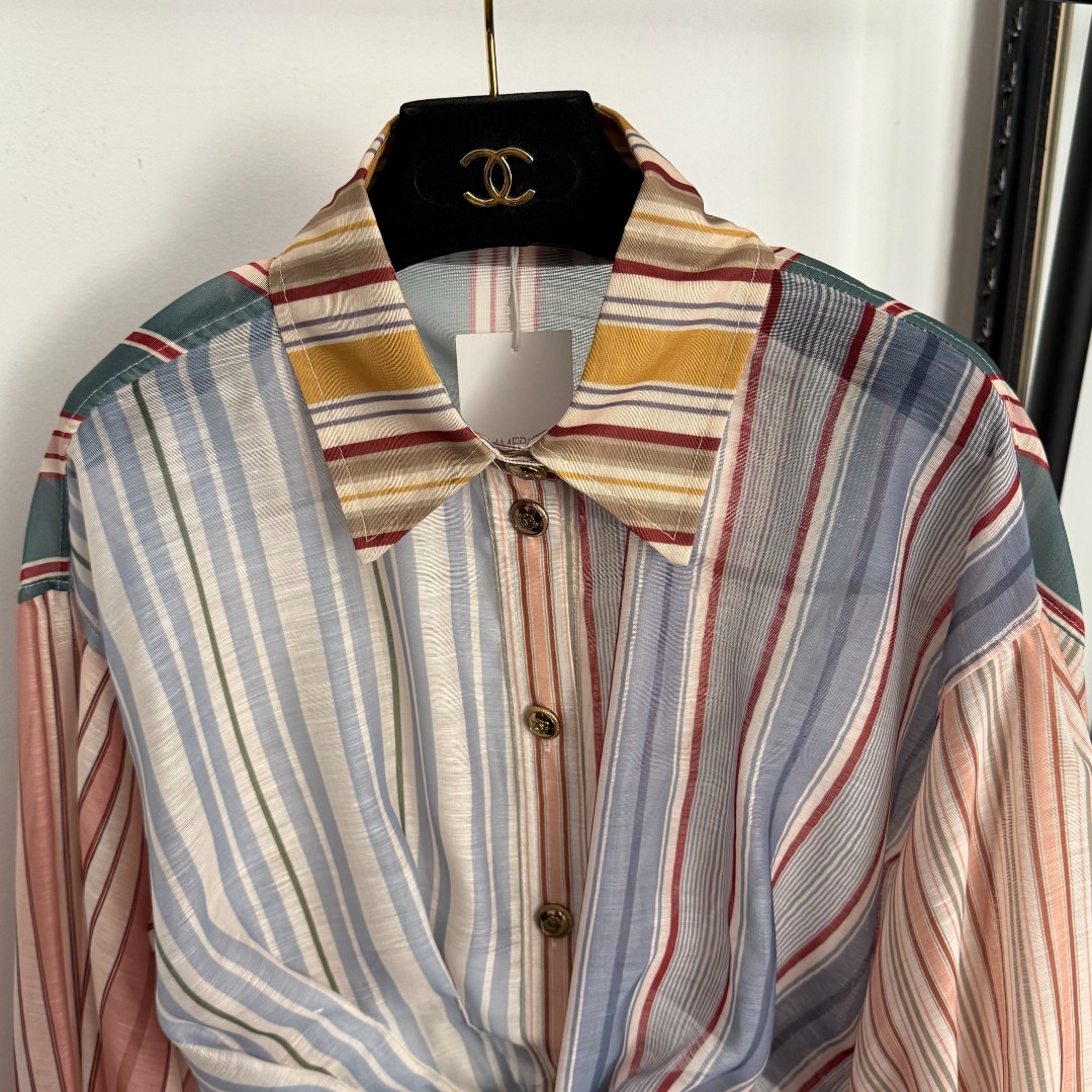 Z Waist up lantern long sleeved shirt