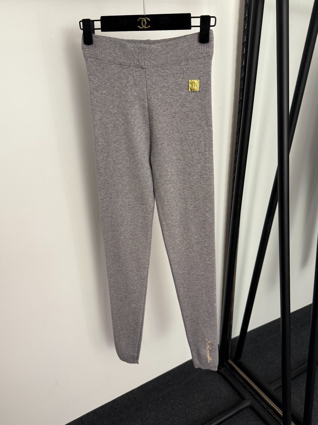 S knitted 2 set Knitted cardigan sweater knit pants