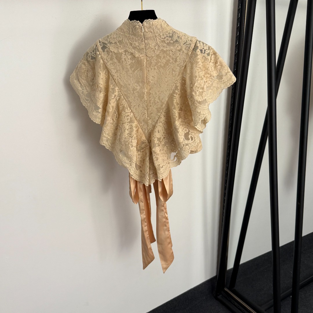 Z lace 2 set Stand up collar vest top+leg binding pants carrot pants