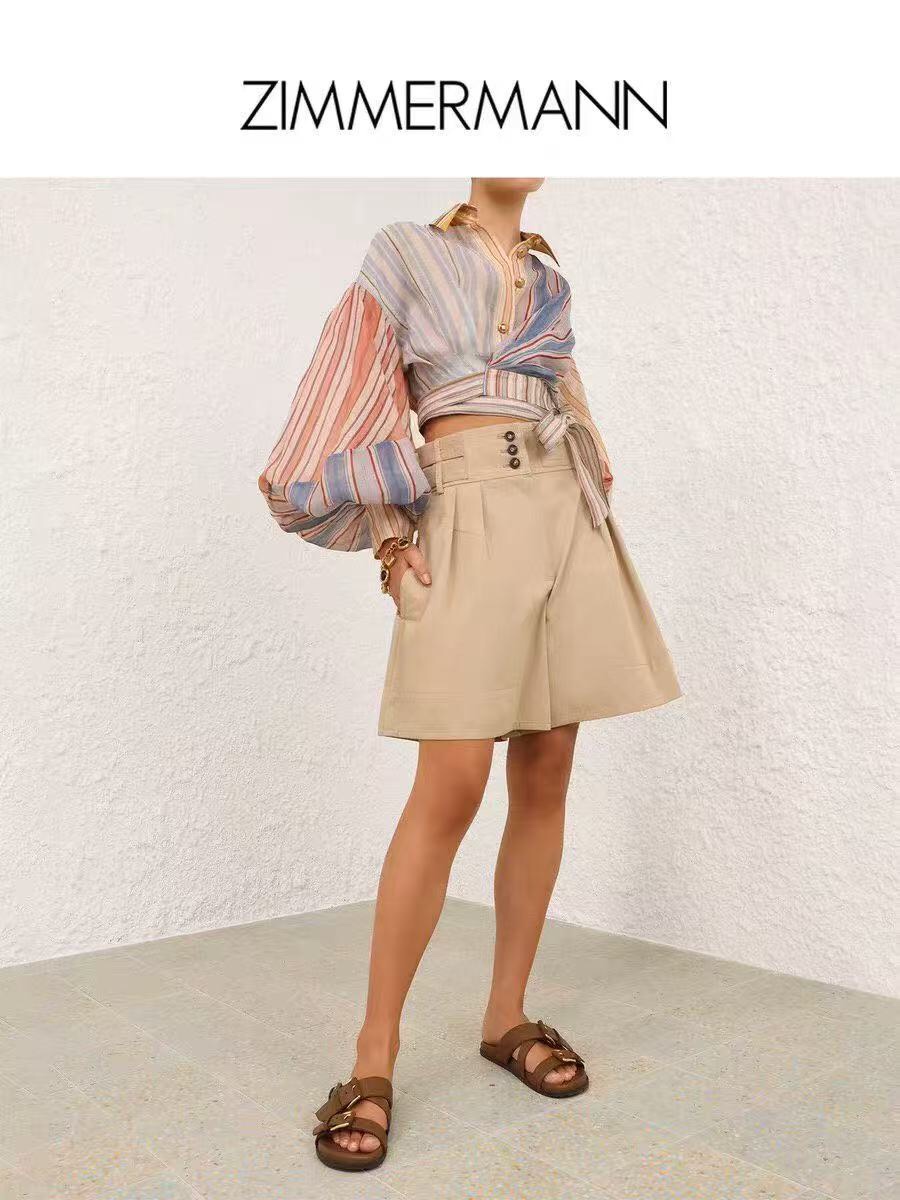 Z Waist up lantern long sleeved shirt