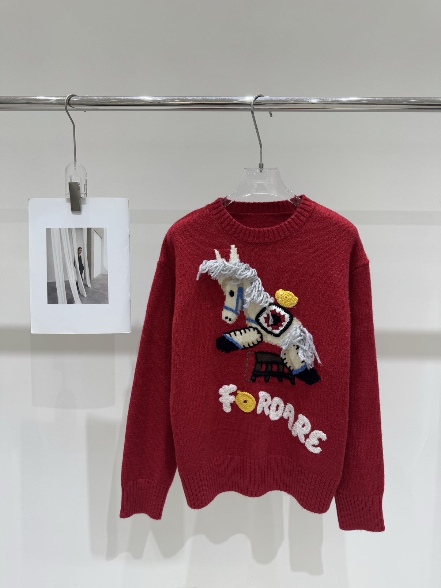 FO Fashion Casual Loose Embroidered Top