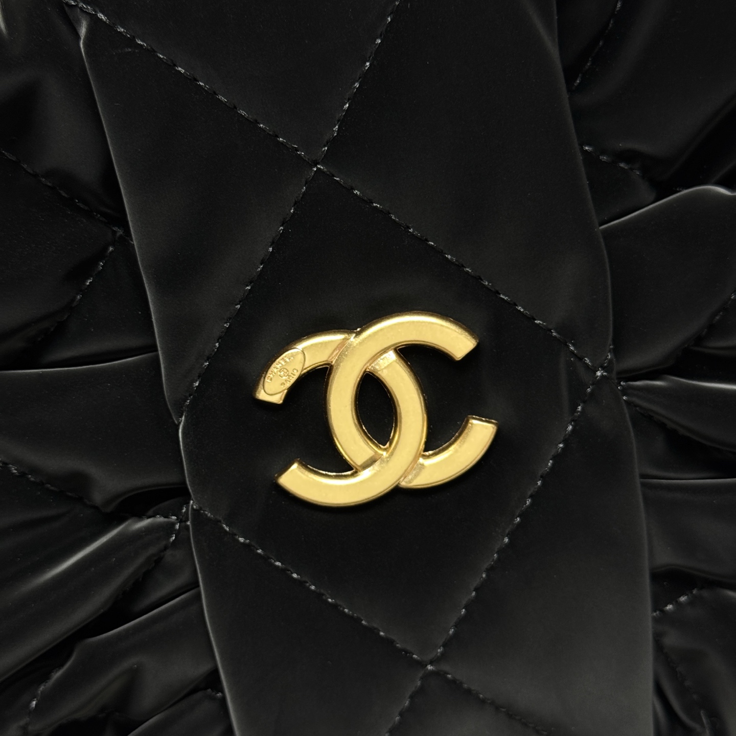 L design Velvet bow Handbag