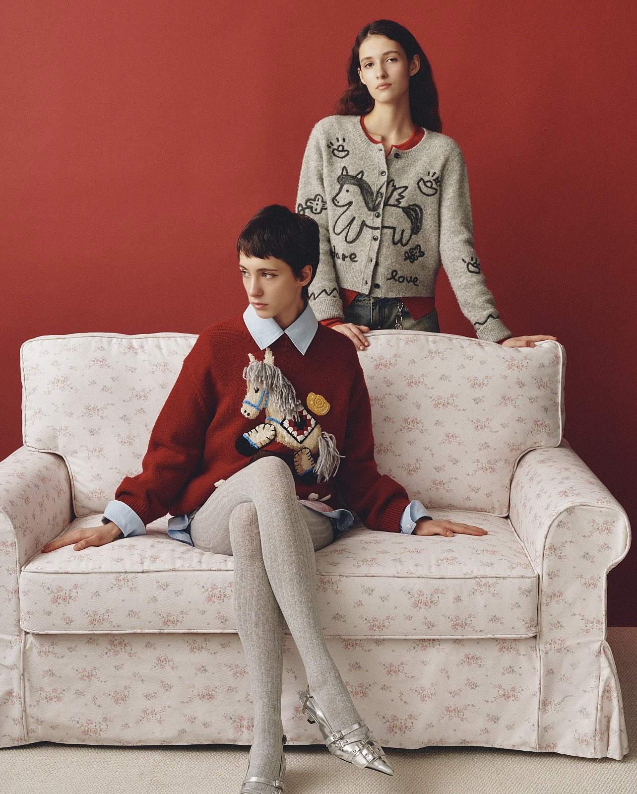 FO Fashion Casual Loose Embroidered Top