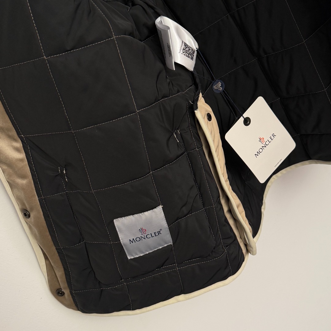 M Detachable Fur-Lined Hooded Long Sleeve Cotton Jacket