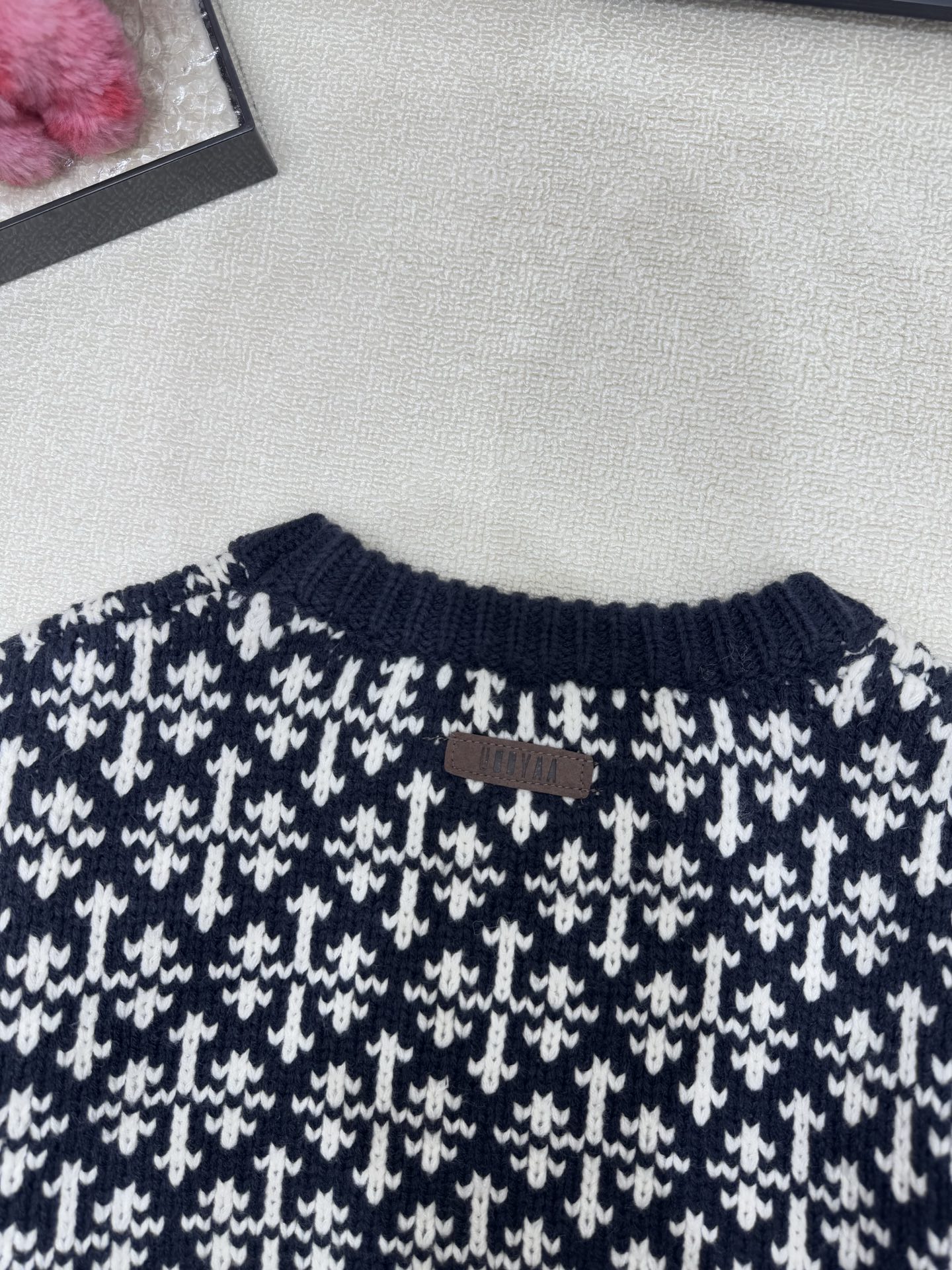 U Fashion Casual Loose Embroidered Round Neck Long Sleeve