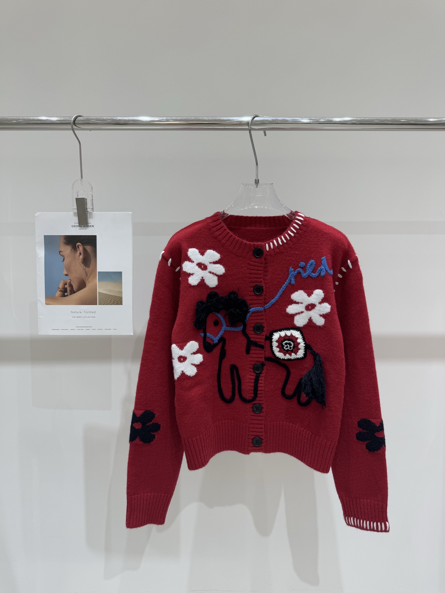 FO Fashion Casual Loose Embroidered Top