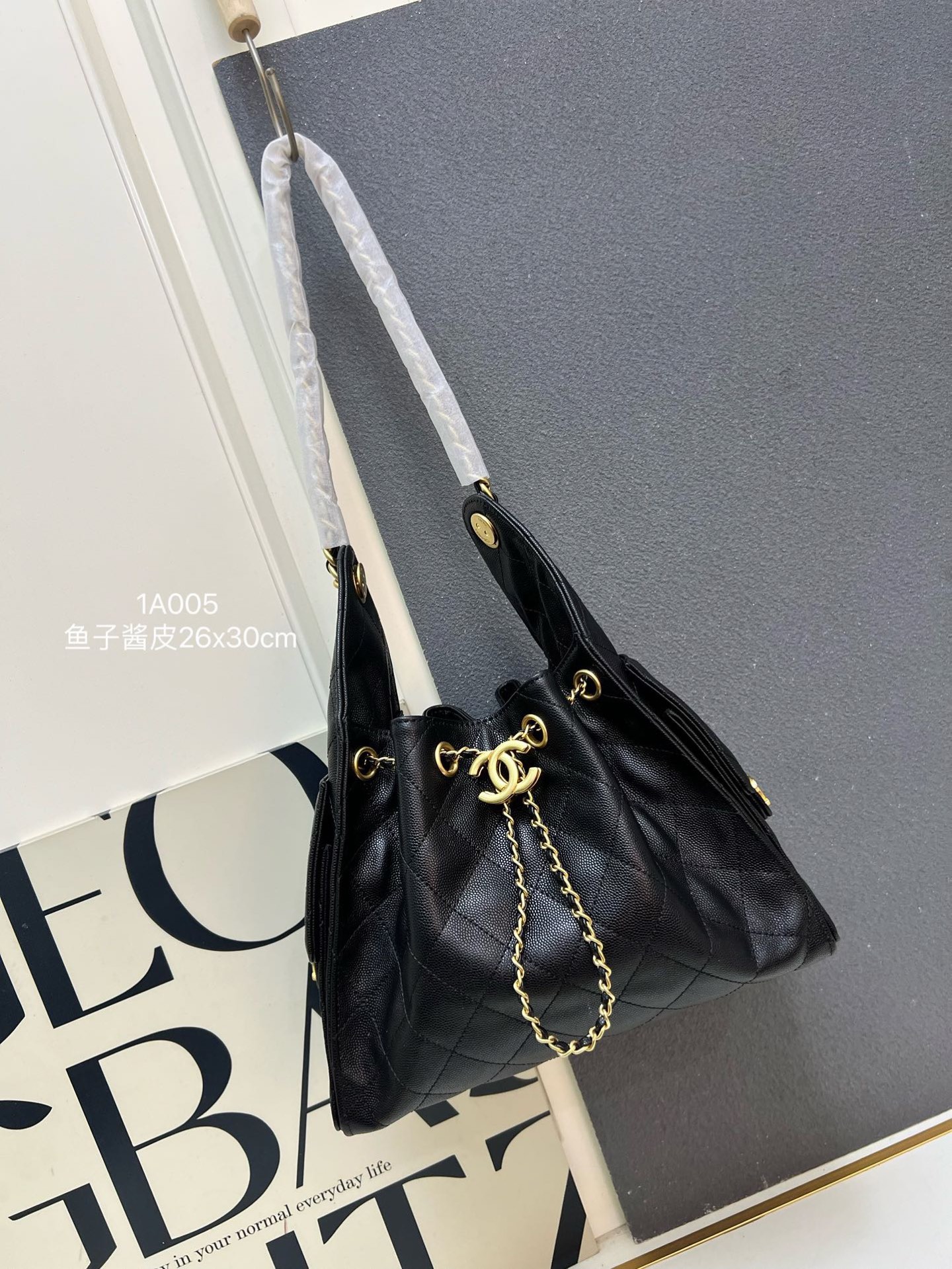 C design 2025 hobo handbag Lychee pattern