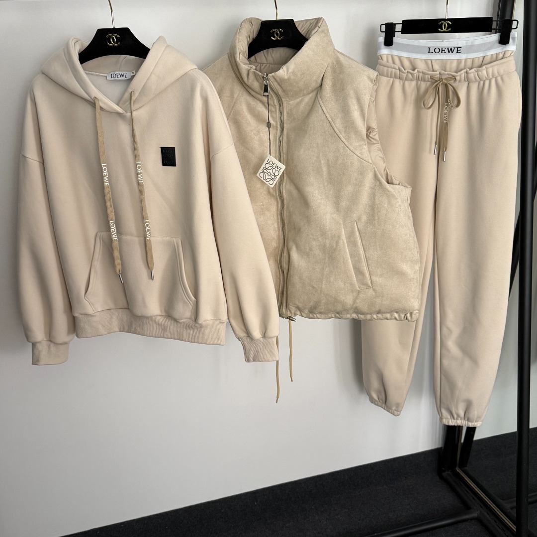 L 3 SET Coat  sweatshirt pants