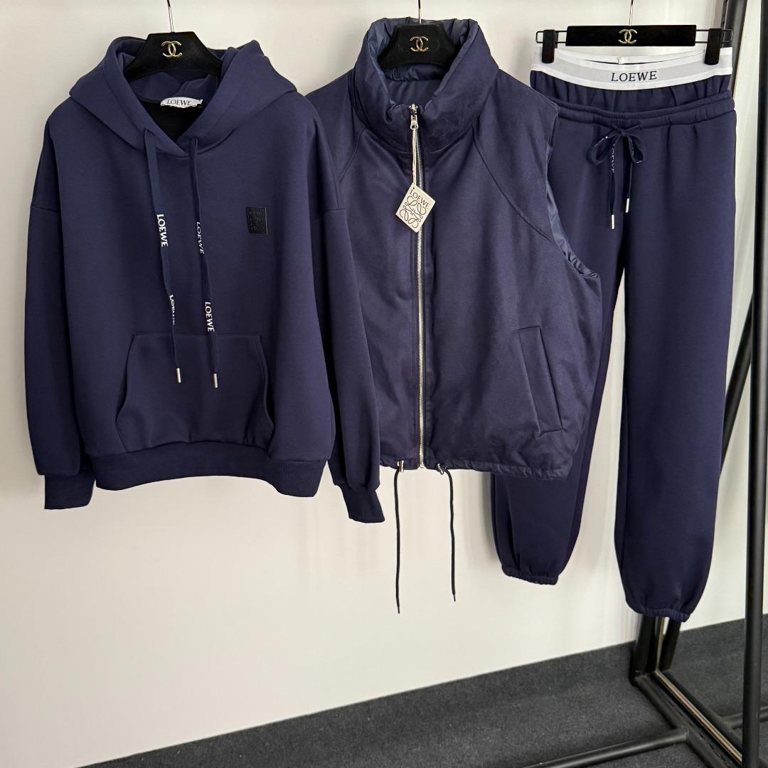L 3 SET Coat  sweatshirt pants