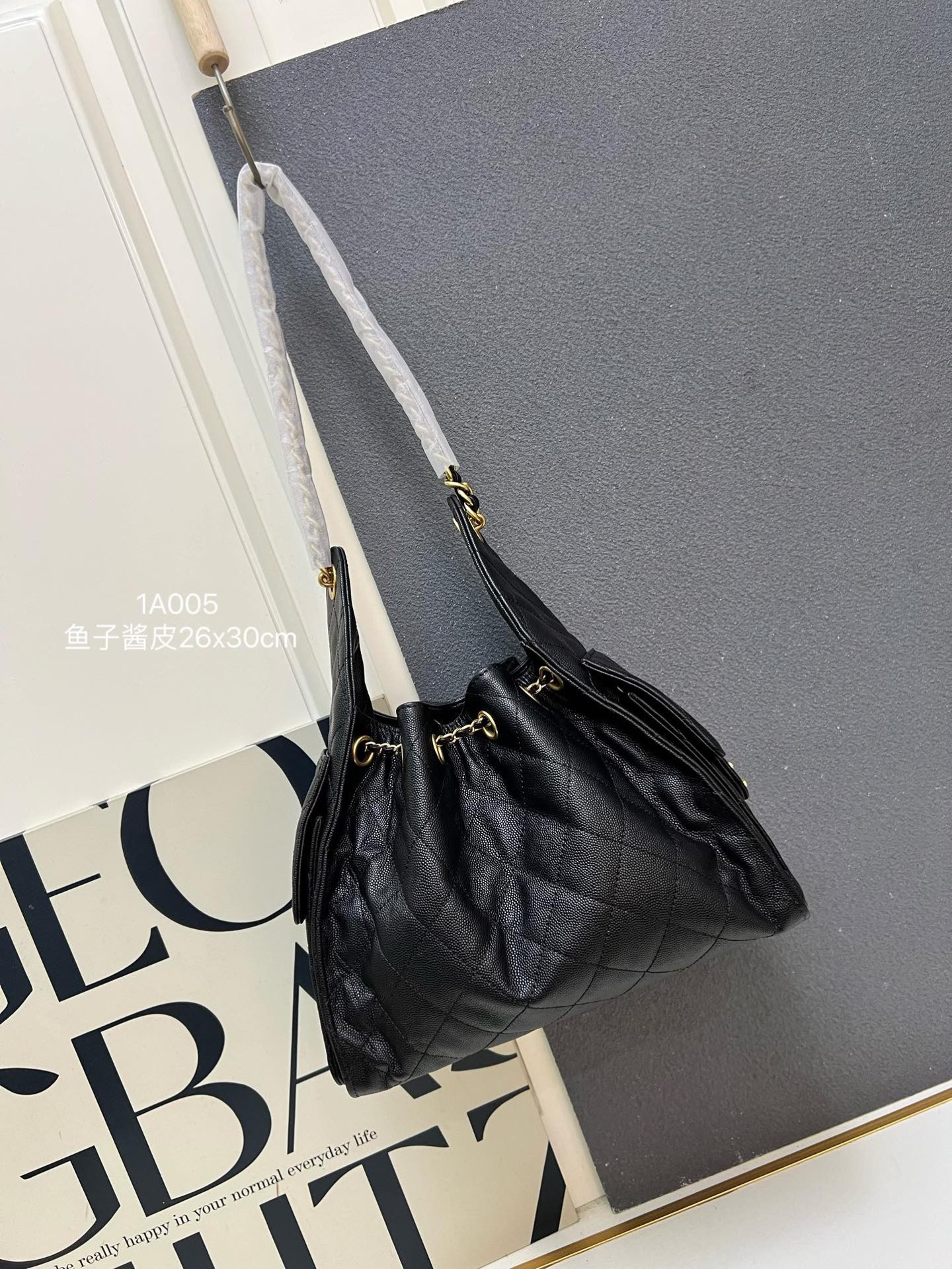 C design 2025 hobo handbag Lychee pattern