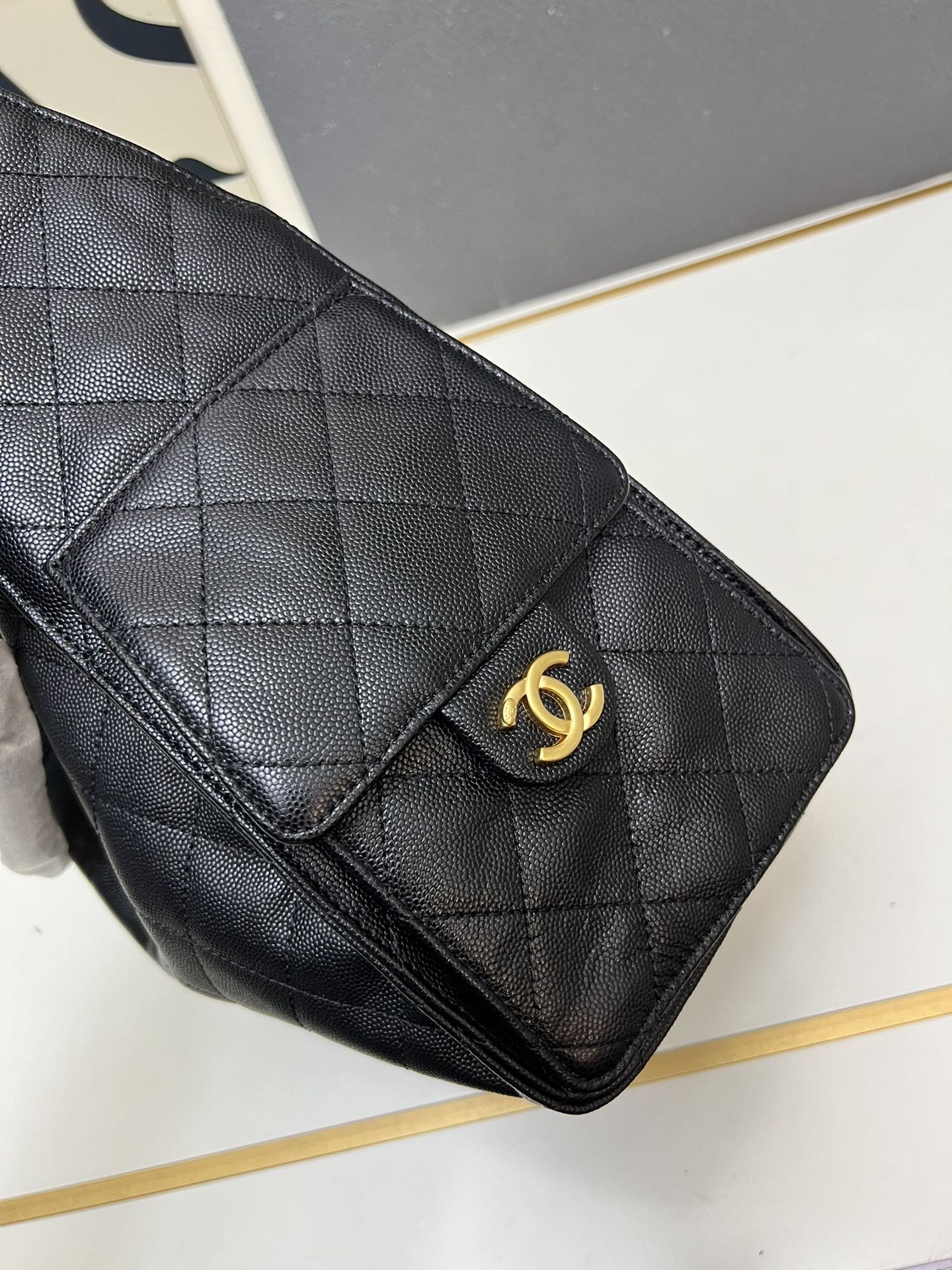 C design 2025 hobo handbag Lychee pattern