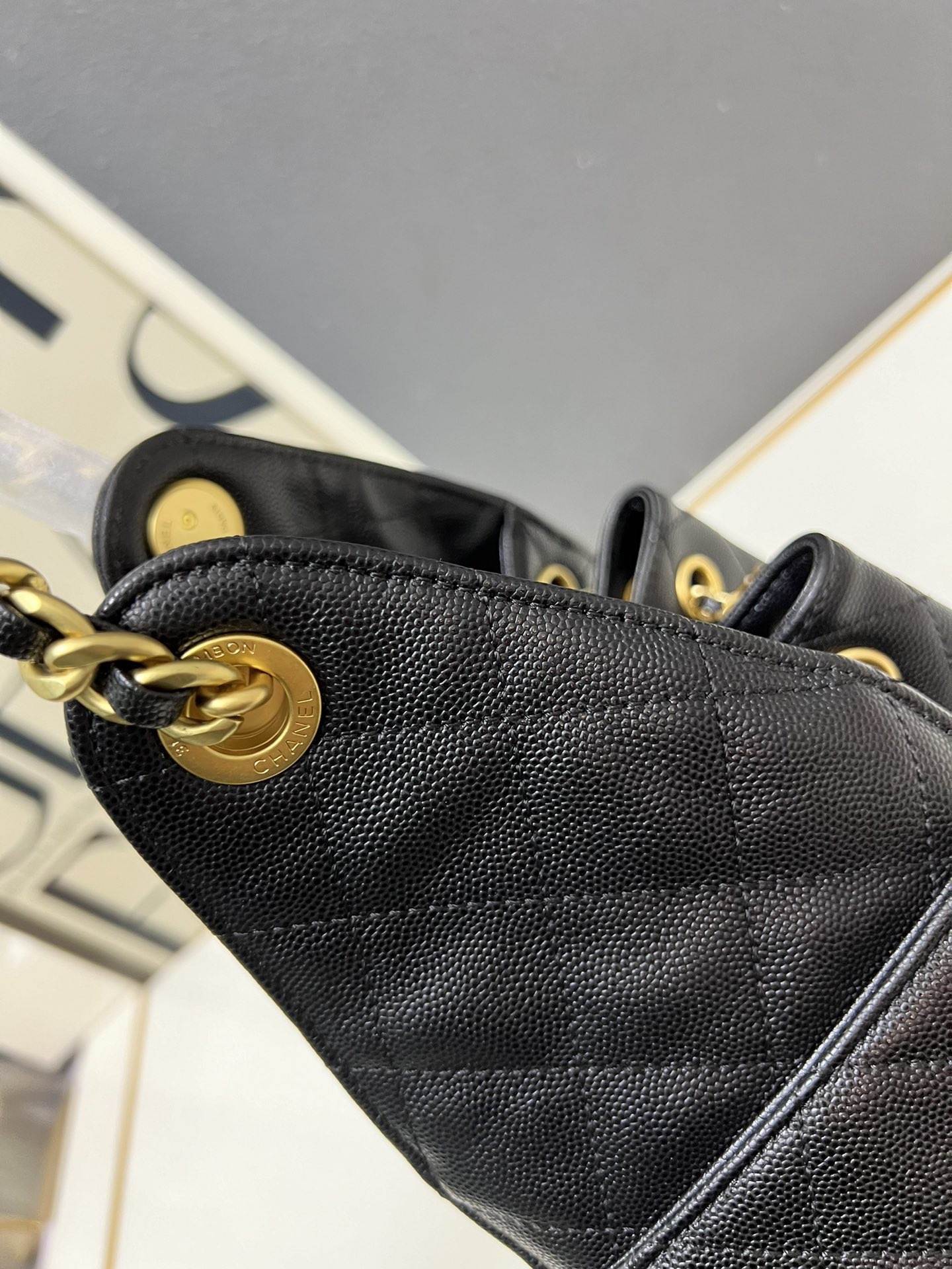 C design 2025 hobo handbag Lychee pattern