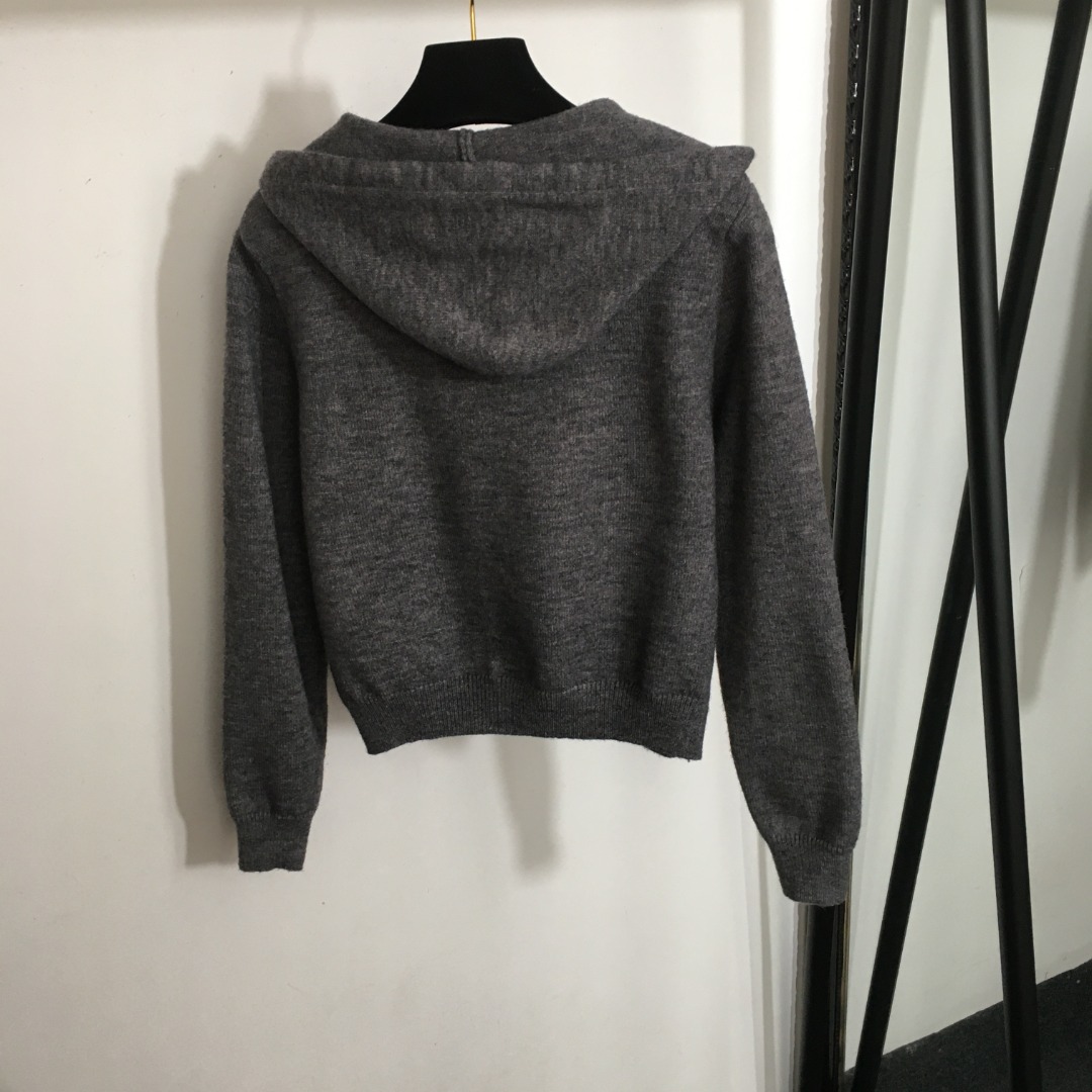 M 2set Zipper jacket+casual wide leg pants