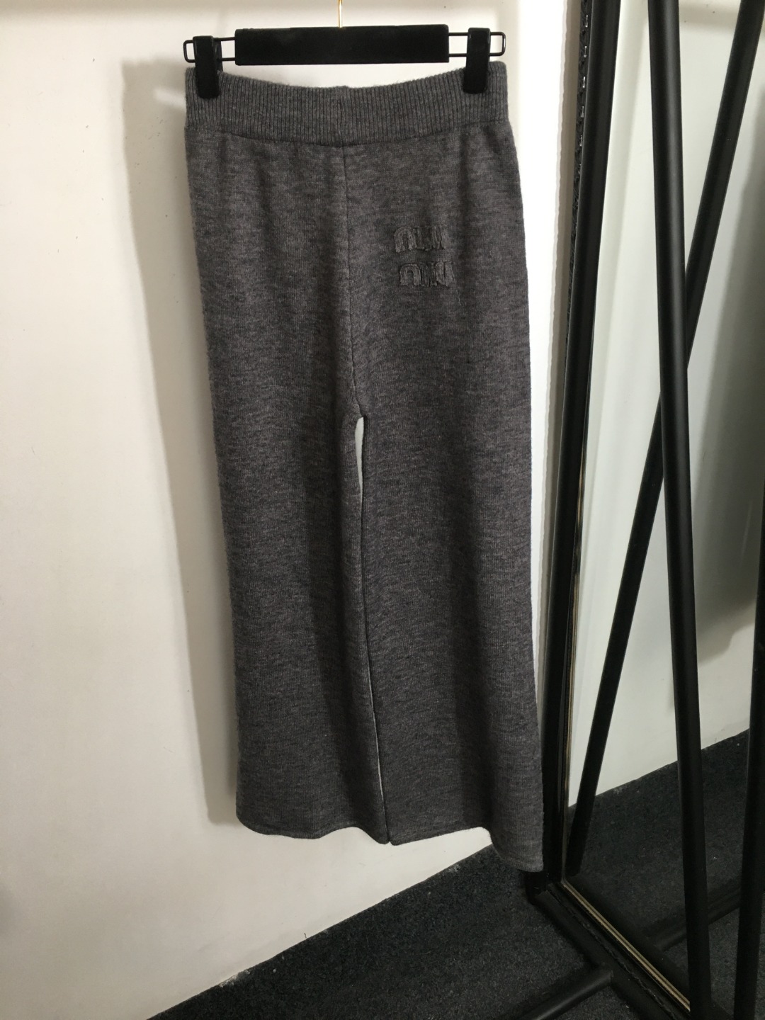 M 2set Zipper jacket+casual wide leg pants