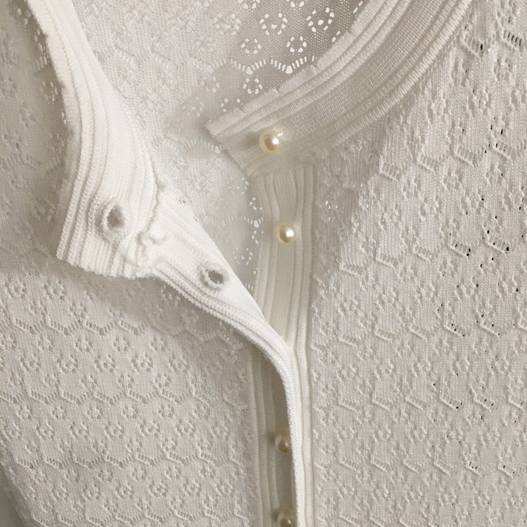 S Blended Knit Short Sleeve Dress